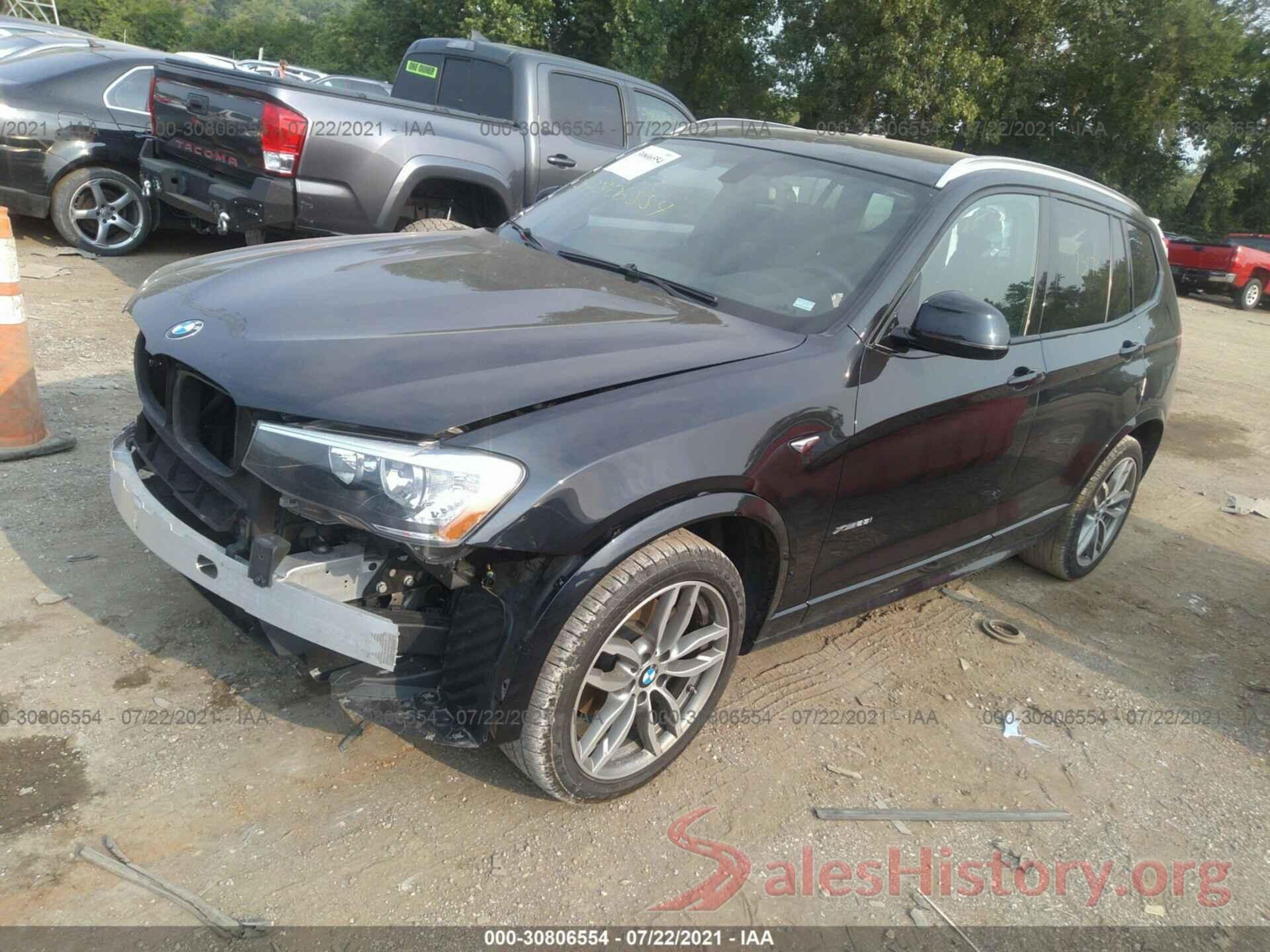 5UXWX9C3XH0T22381 2017 BMW X3