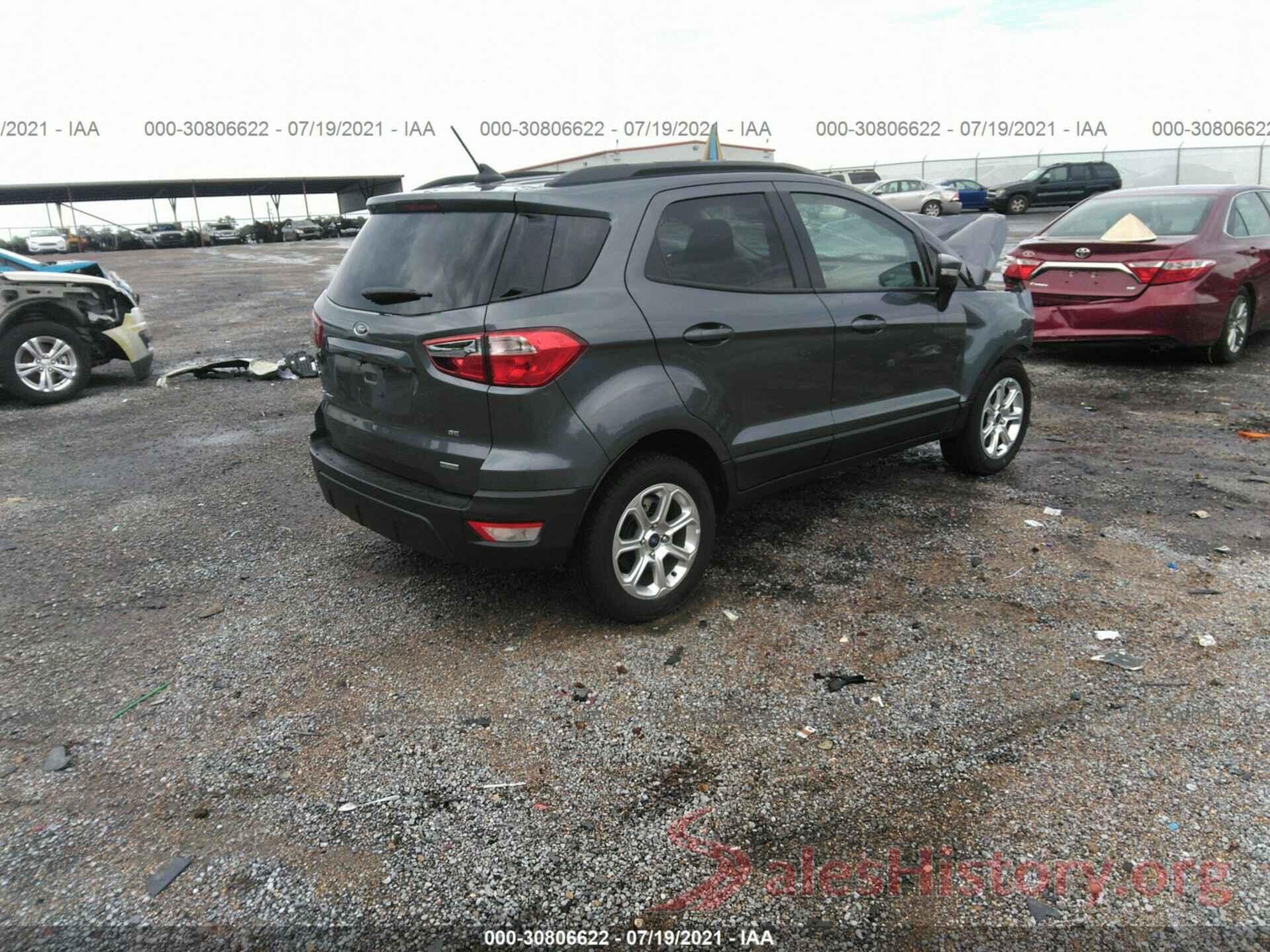 MAJ3S2GE4KC298046 2019 FORD ECOSPORT