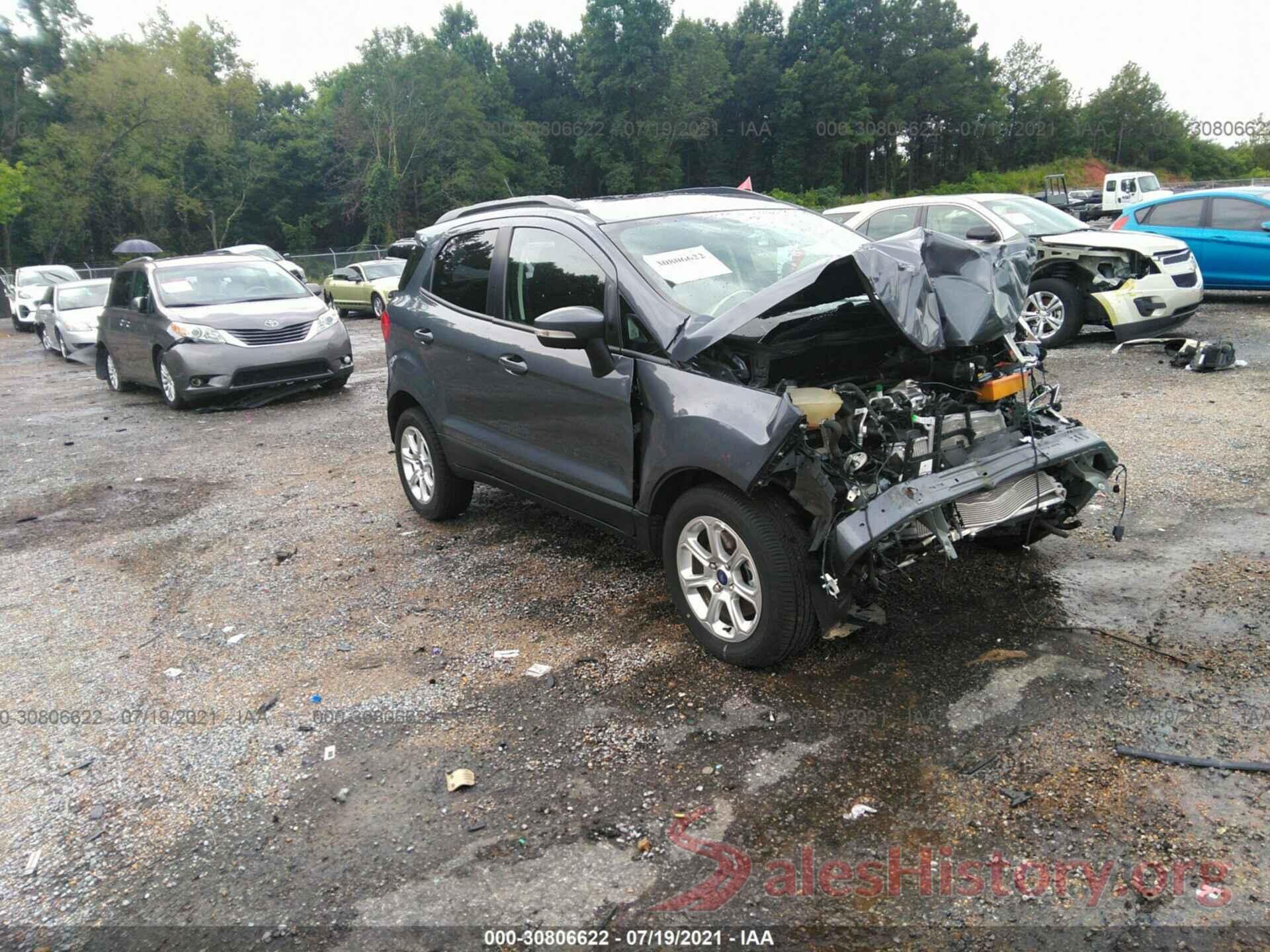 MAJ3S2GE4KC298046 2019 FORD ECOSPORT