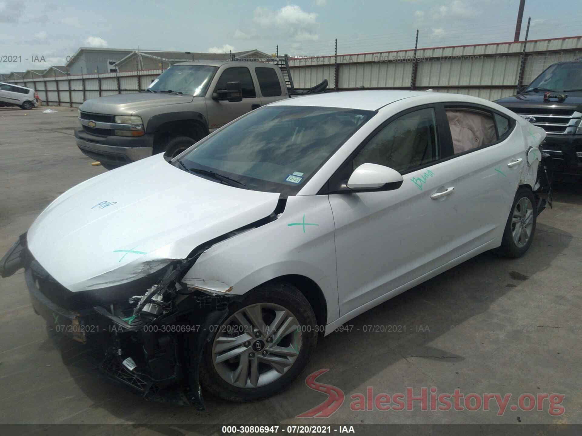 5NPD84LF7LH577410 2020 HYUNDAI ELANTRA