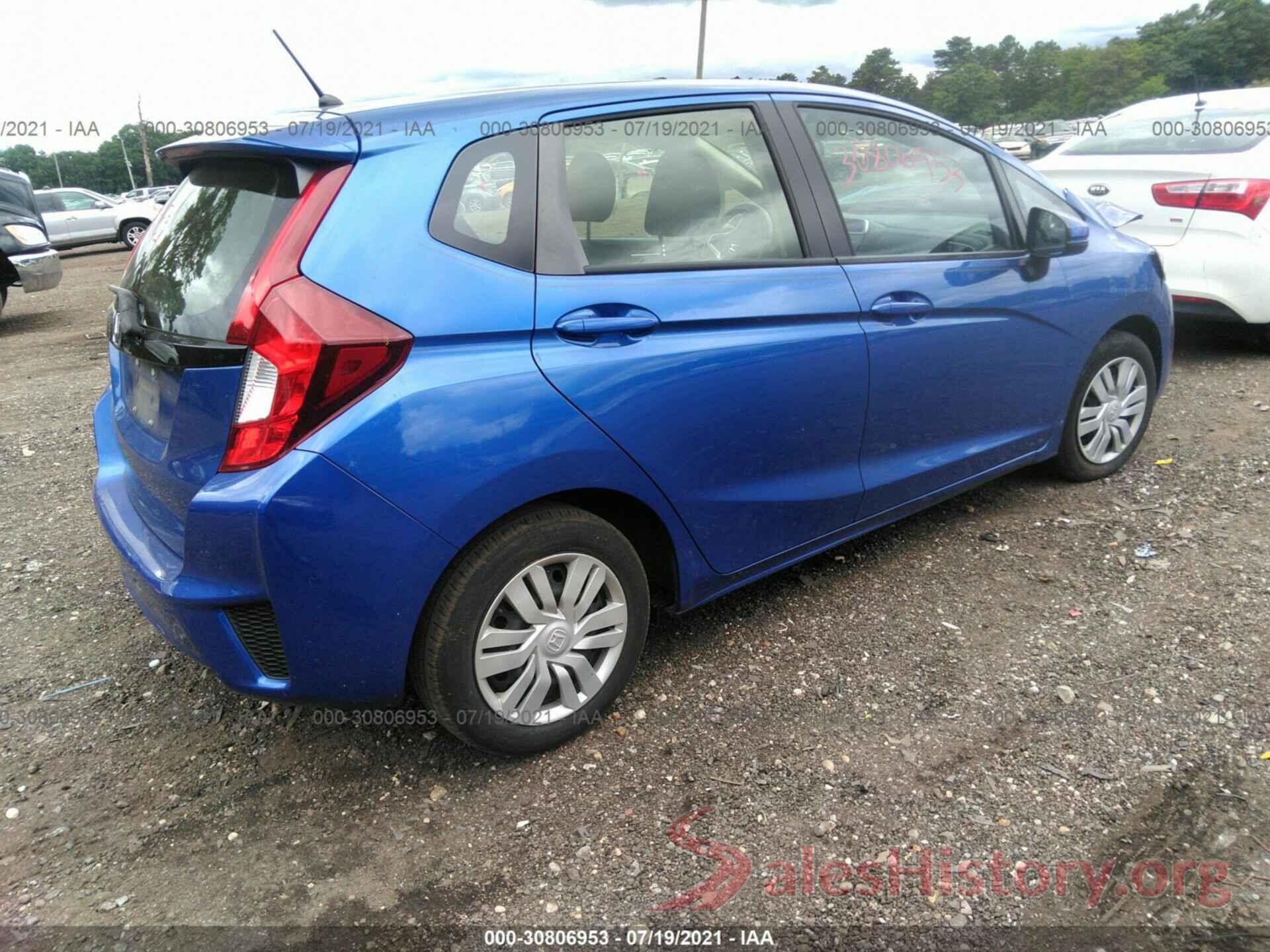 JHMGK5H59GX023301 2016 HONDA FIT