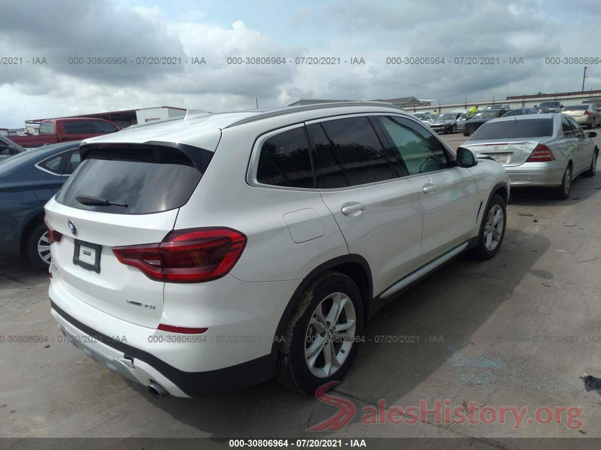 5UXTY3C06L9B06618 2020 BMW X3