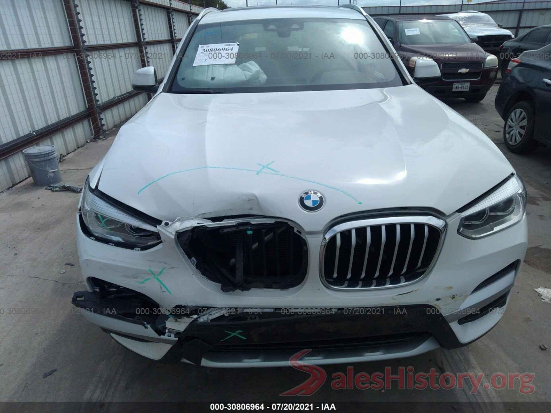 5UXTY3C06L9B06618 2020 BMW X3