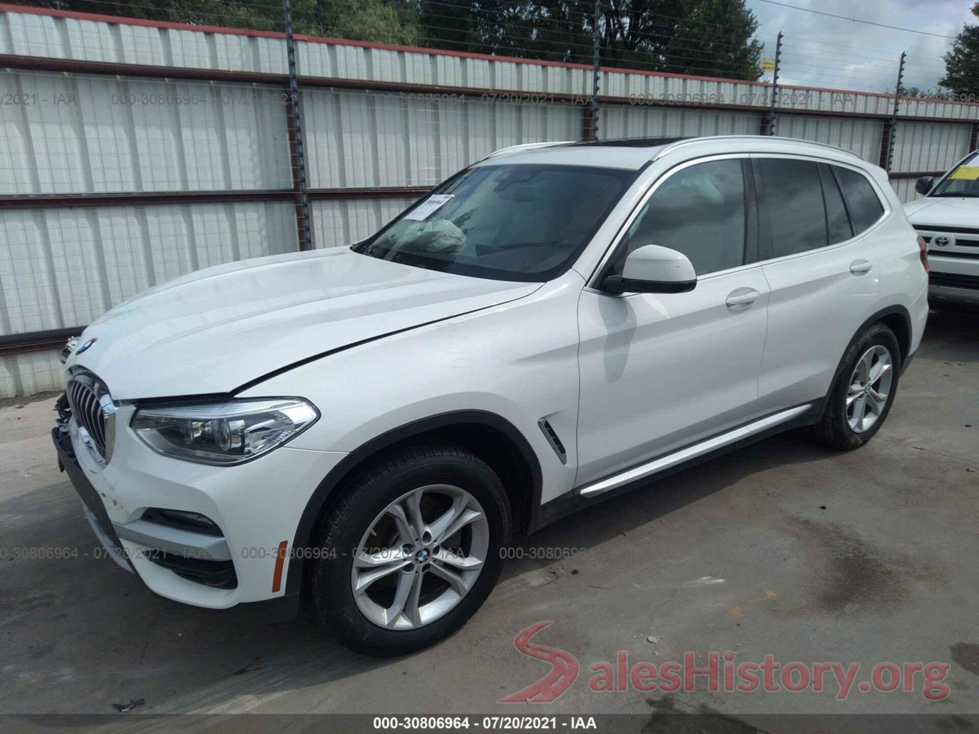 5UXTY3C06L9B06618 2020 BMW X3