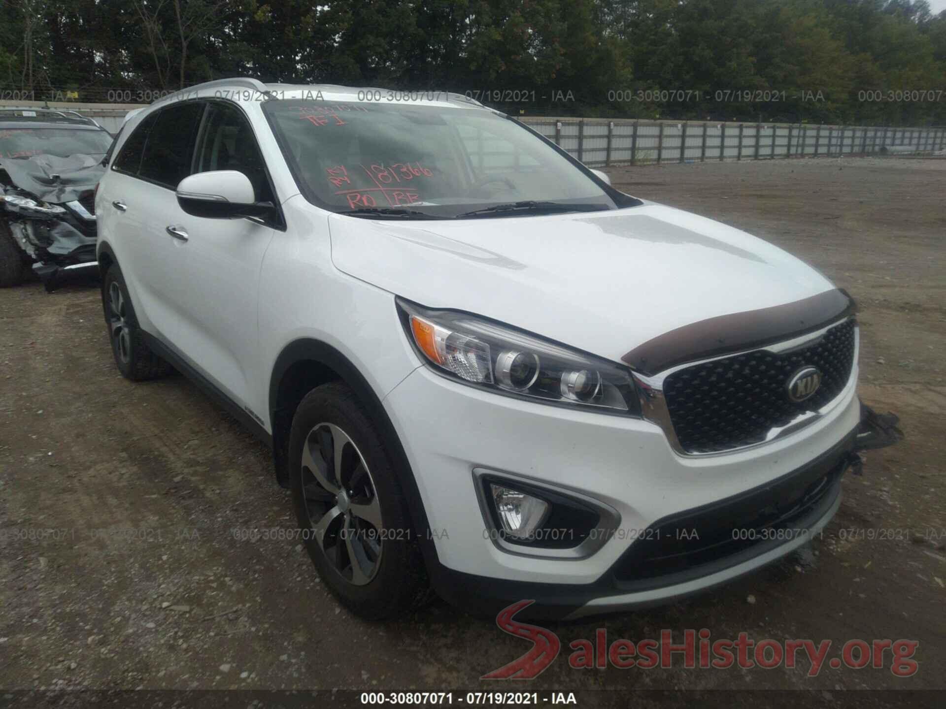 5XYPHDA59GG097633 2016 KIA SORENTO