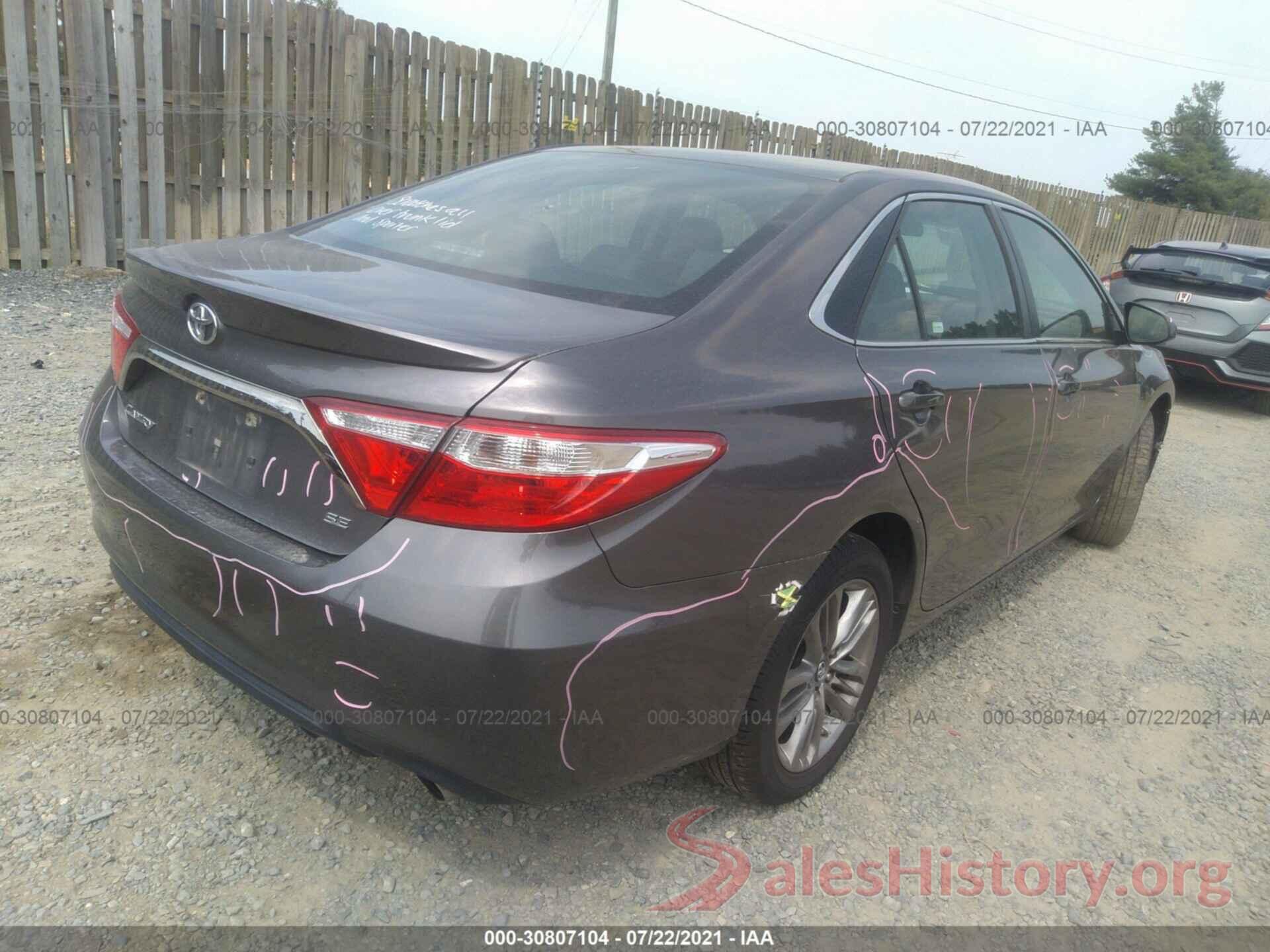 4T1BF1FKXGU244372 2016 TOYOTA CAMRY