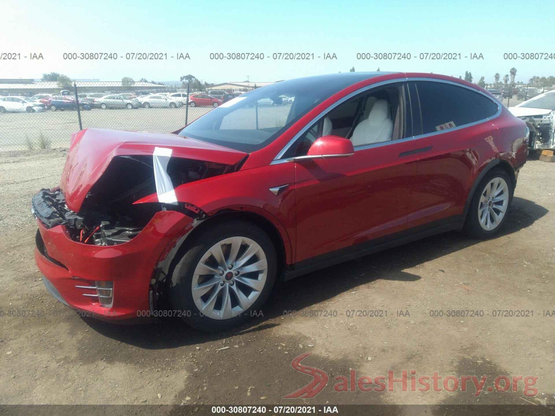 5YJXCBE27KF160778 2019 TESLA MODEL X