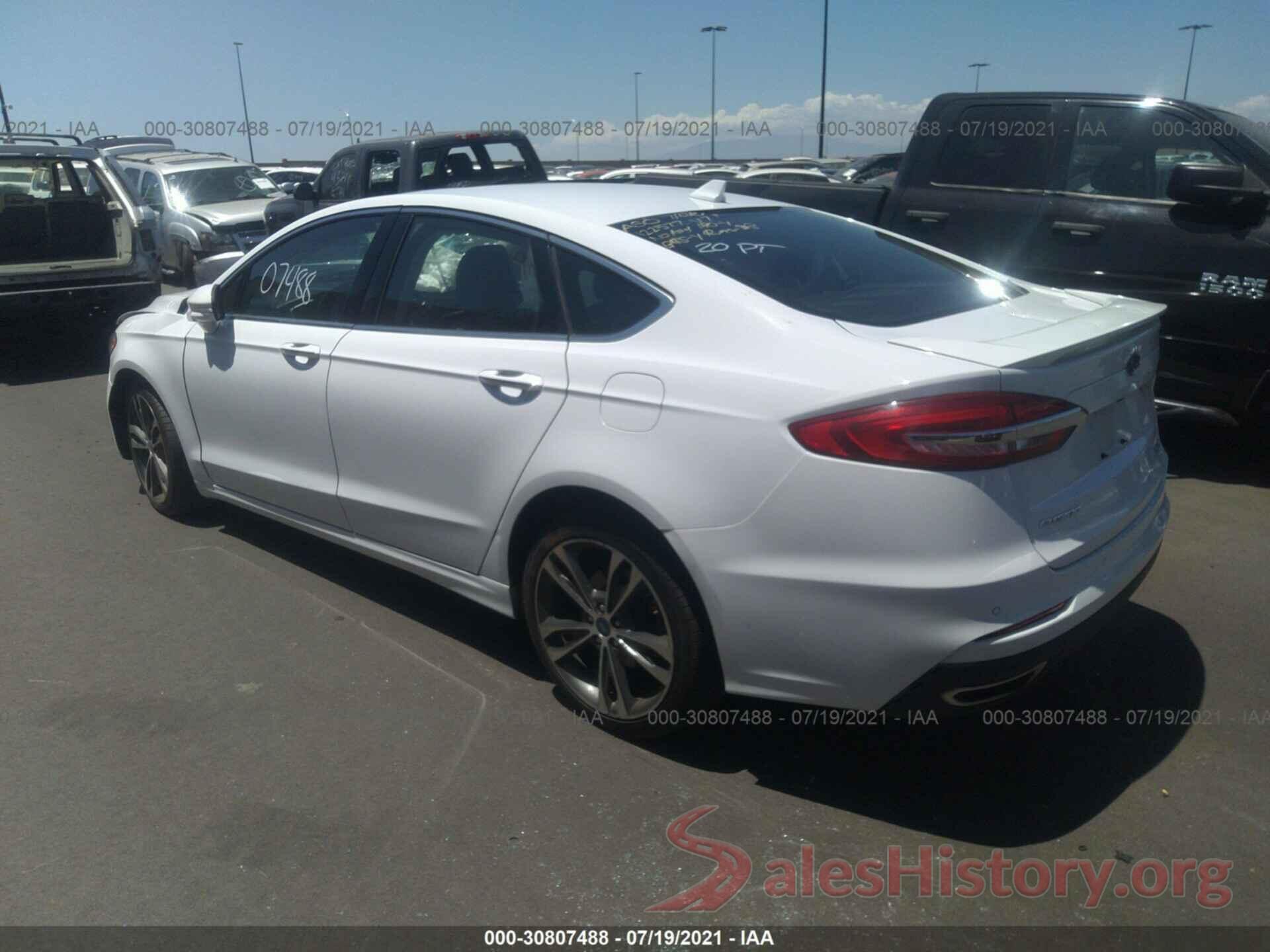 3FA6P0D92KR207061 2019 FORD FUSION