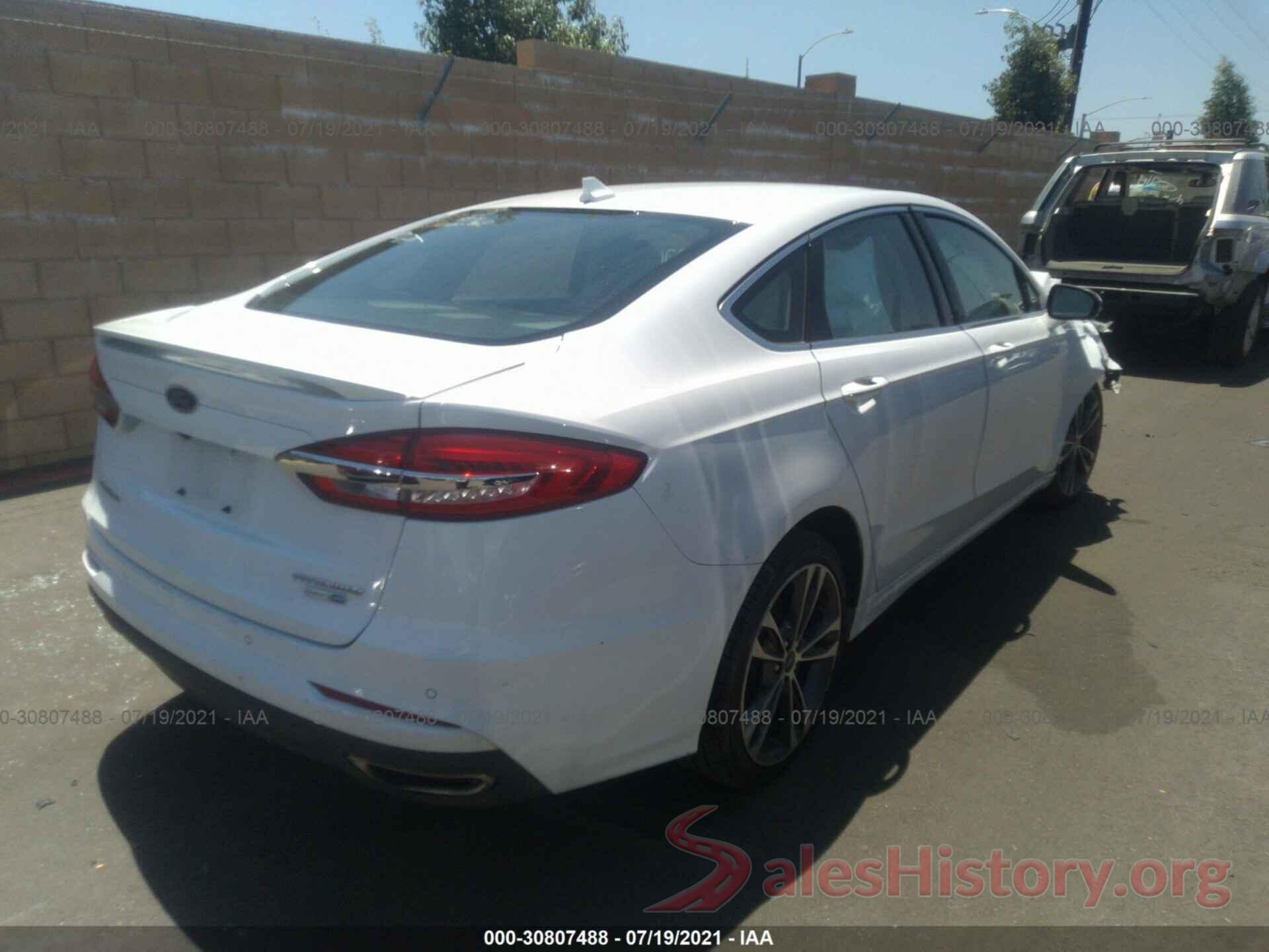 3FA6P0D92KR207061 2019 FORD FUSION