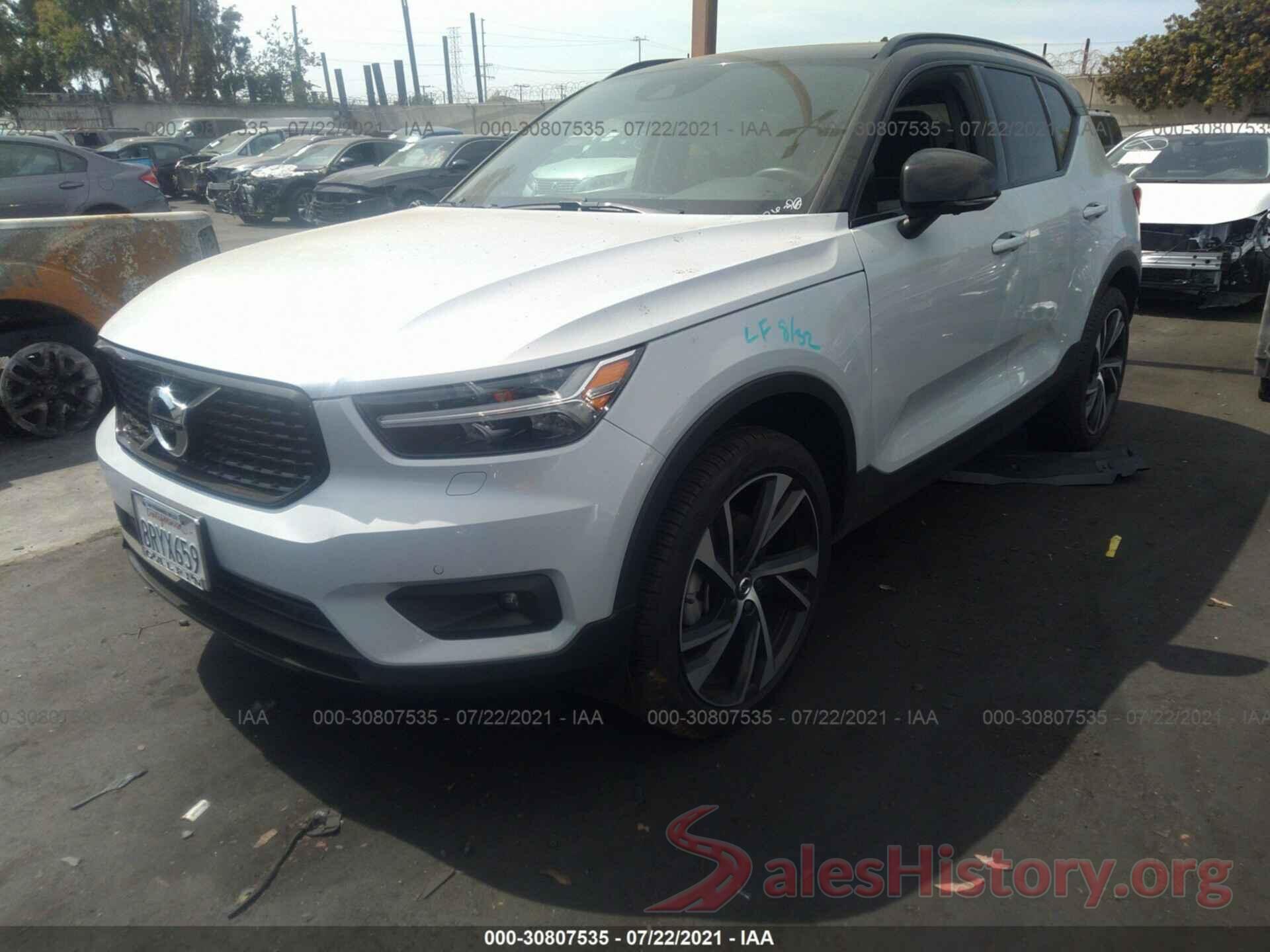 YV4AC2HM7M2395266 2021 VOLVO XC40