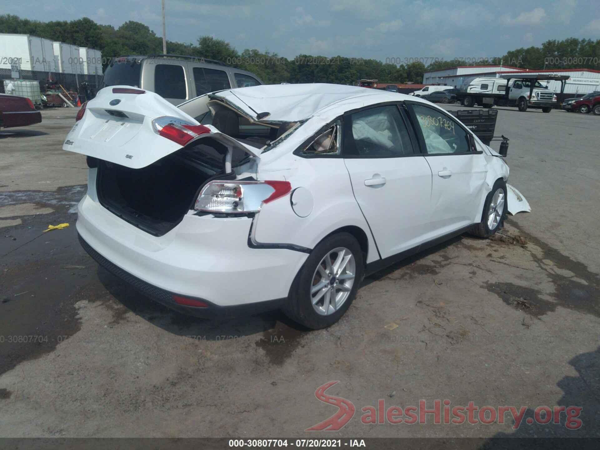 1FADP3F29HL205873 2017 FORD FOCUS