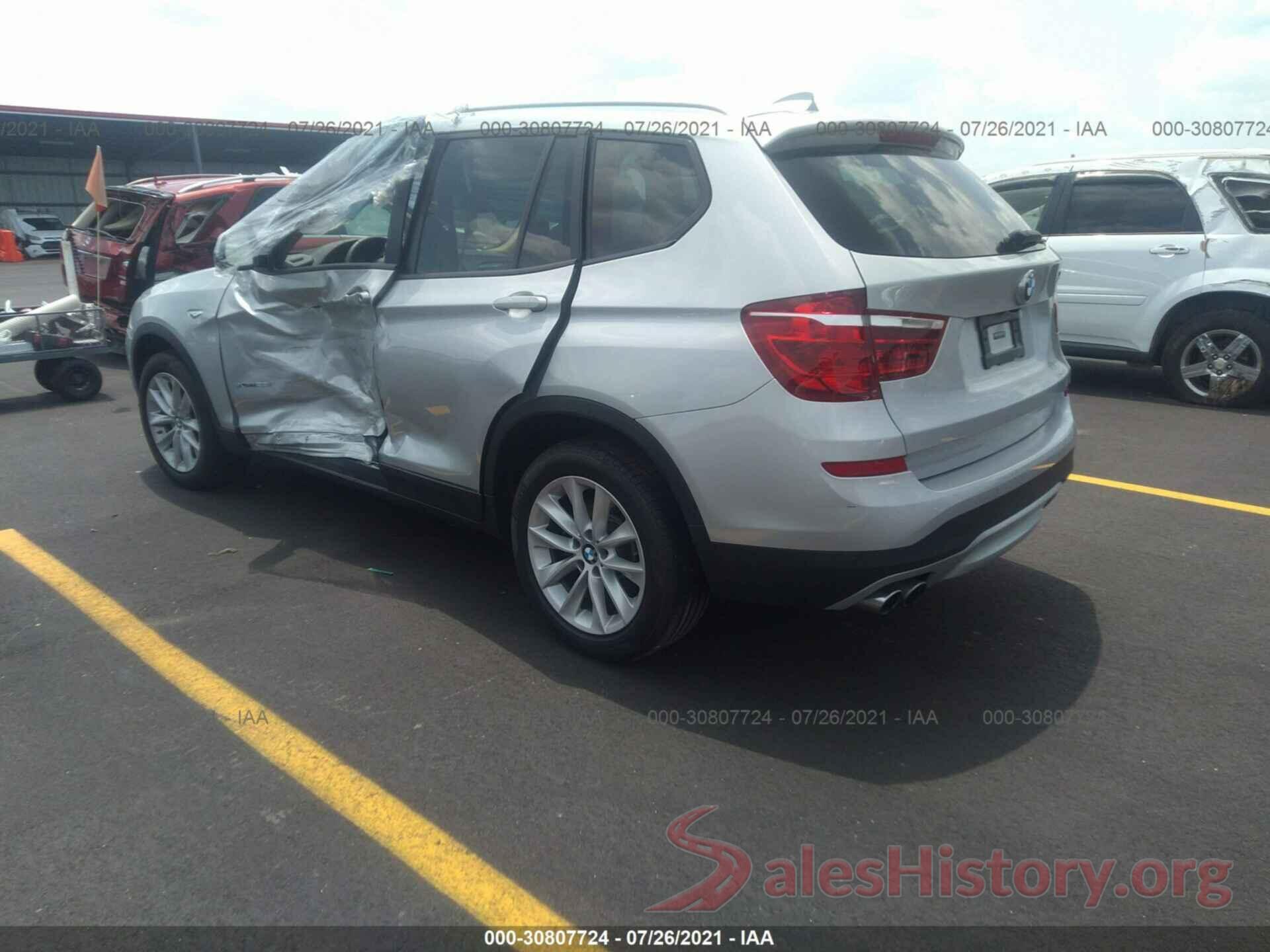 5UXWX9C32H0W66979 2017 BMW X3