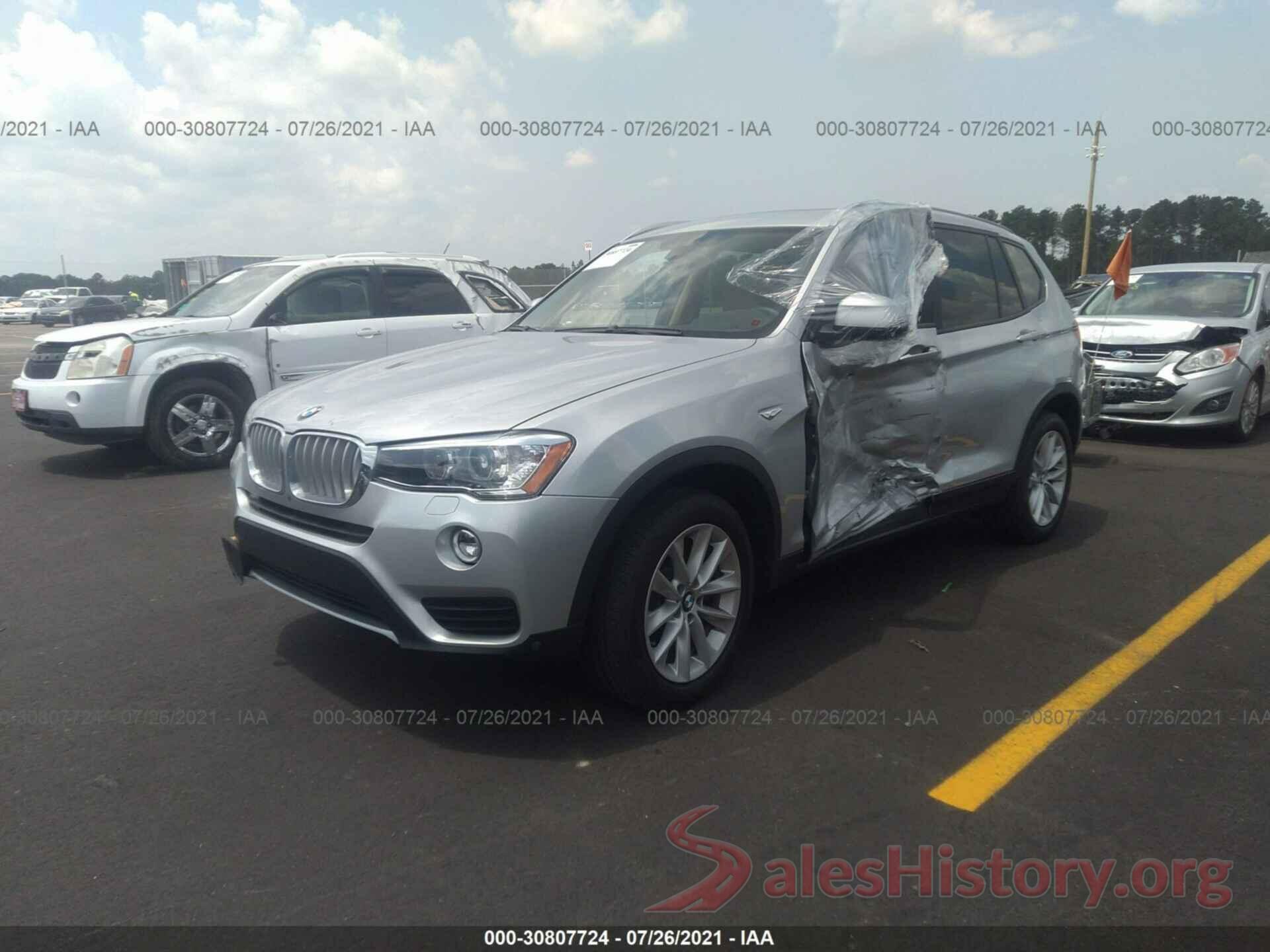 5UXWX9C32H0W66979 2017 BMW X3