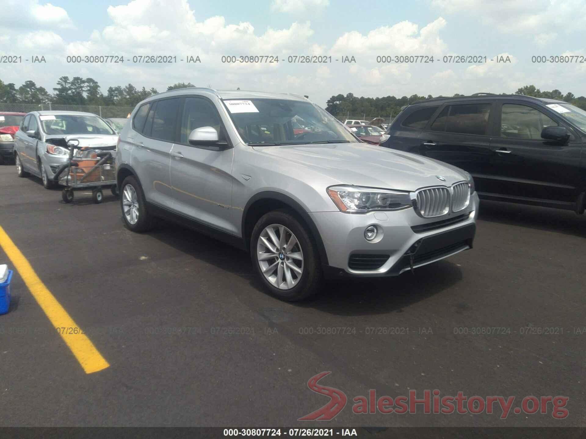 5UXWX9C32H0W66979 2017 BMW X3