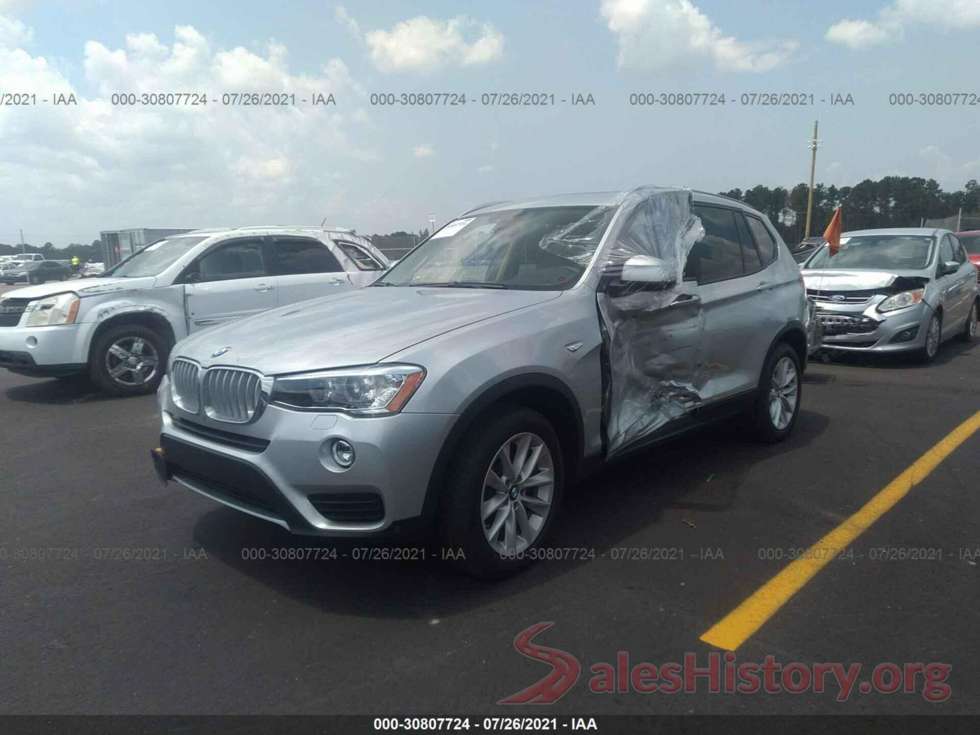 5UXWX9C32H0W66979 2017 BMW X3