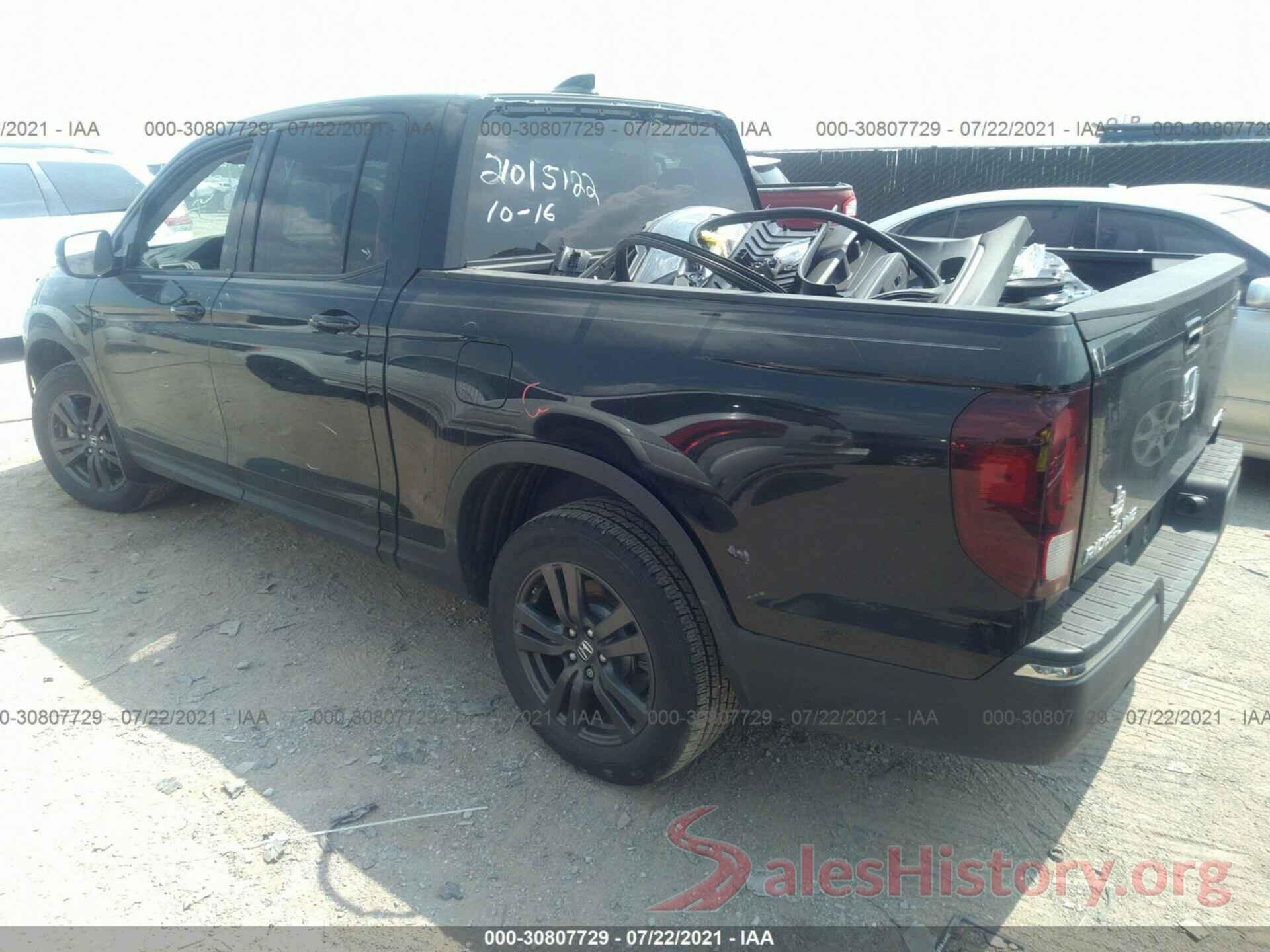 5FPYK3F19KB047747 2019 HONDA RIDGELINE