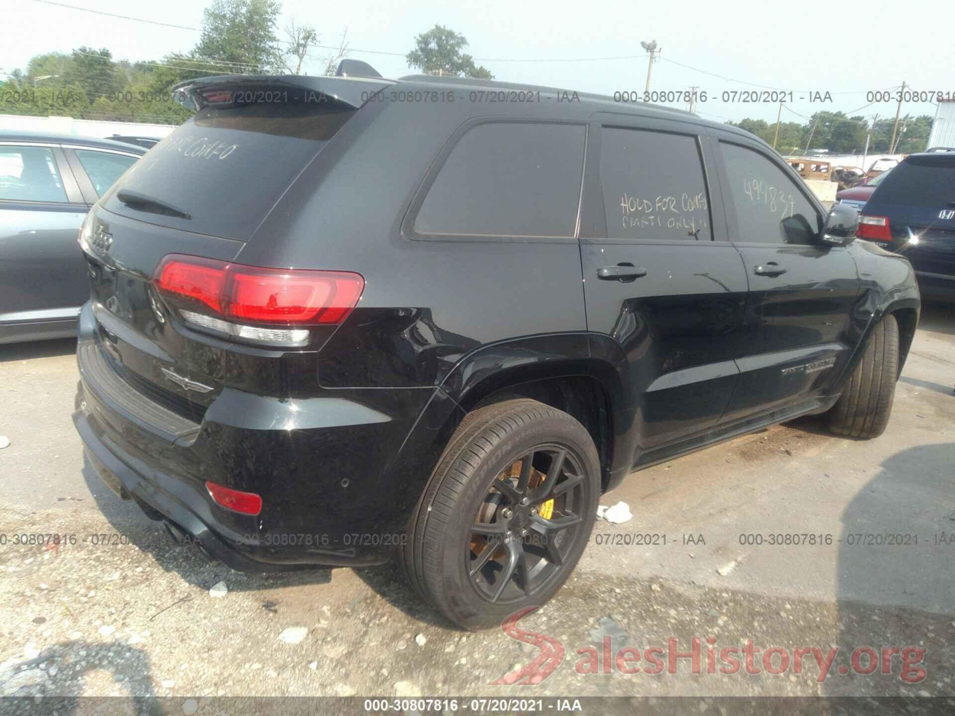 1C4RJFN90JC254113 2018 JEEP GRAND CHEROKEE