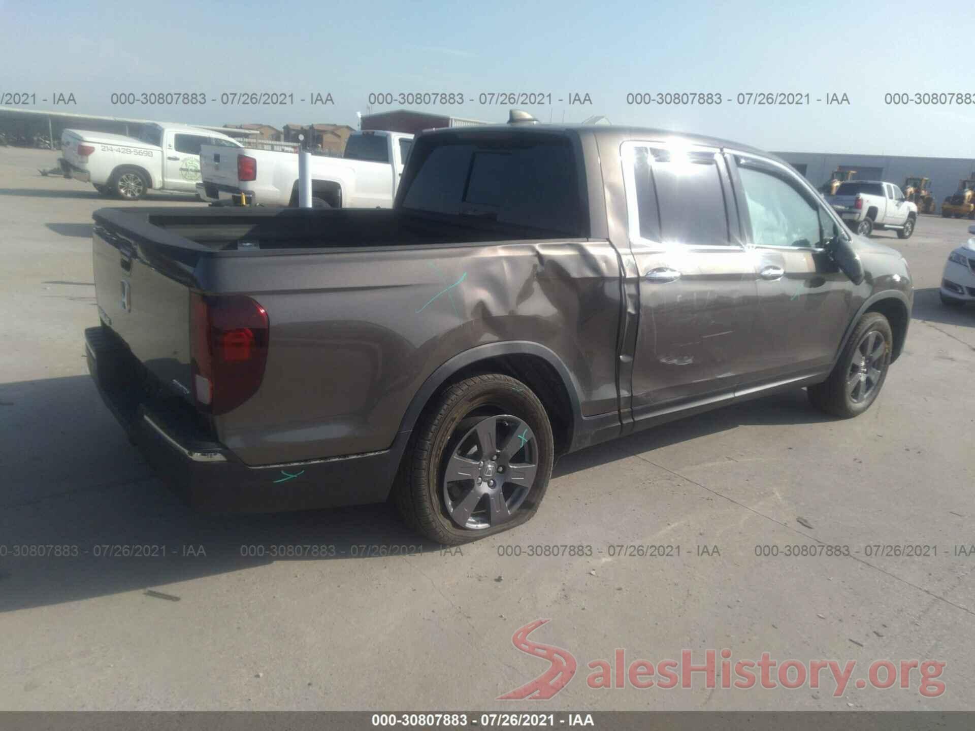 5FPYK3F72LB001859 2020 HONDA RIDGELINE