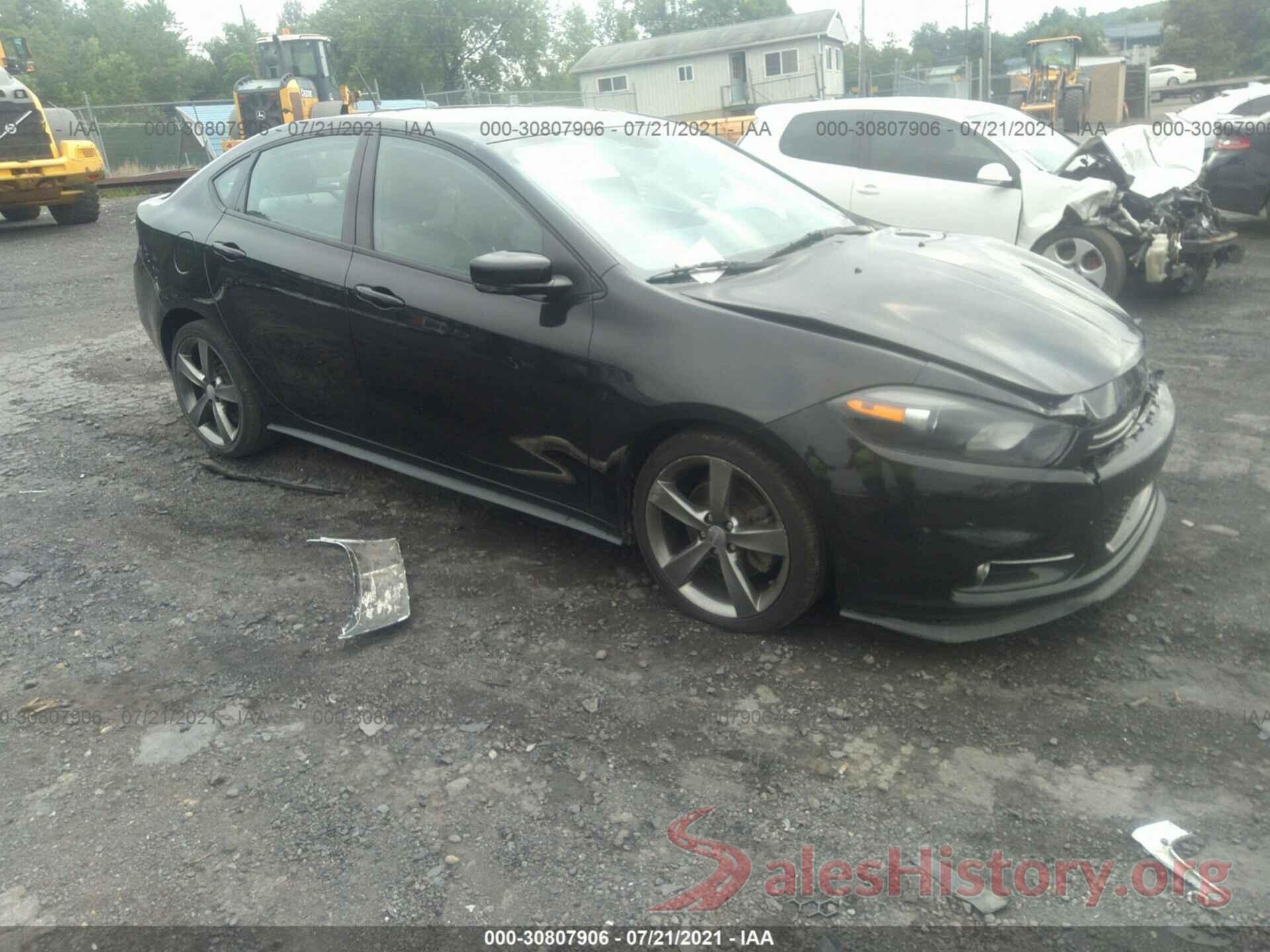 1C3CDFEB9GD539285 2016 DODGE DART