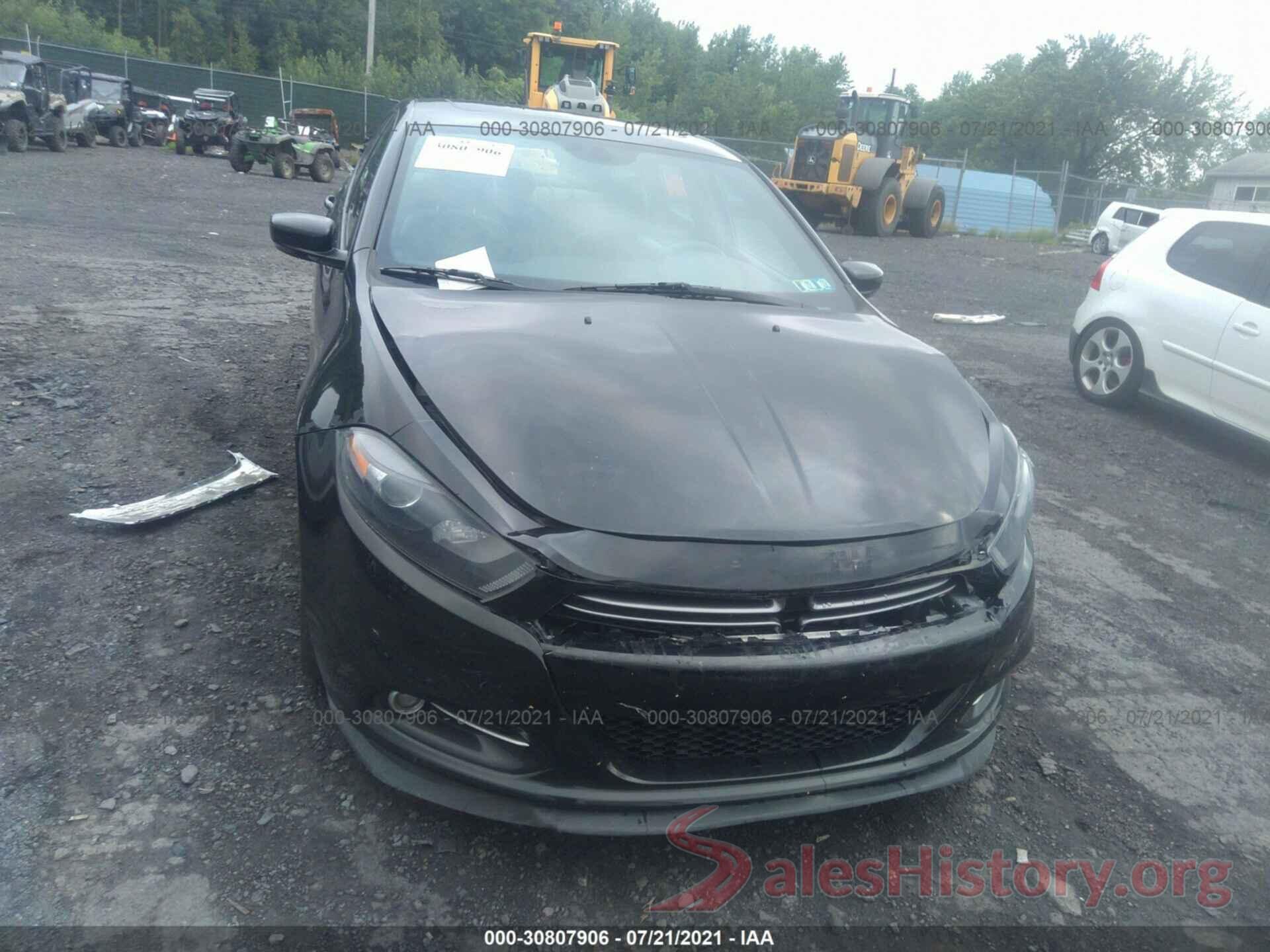 1C3CDFEB9GD539285 2016 DODGE DART