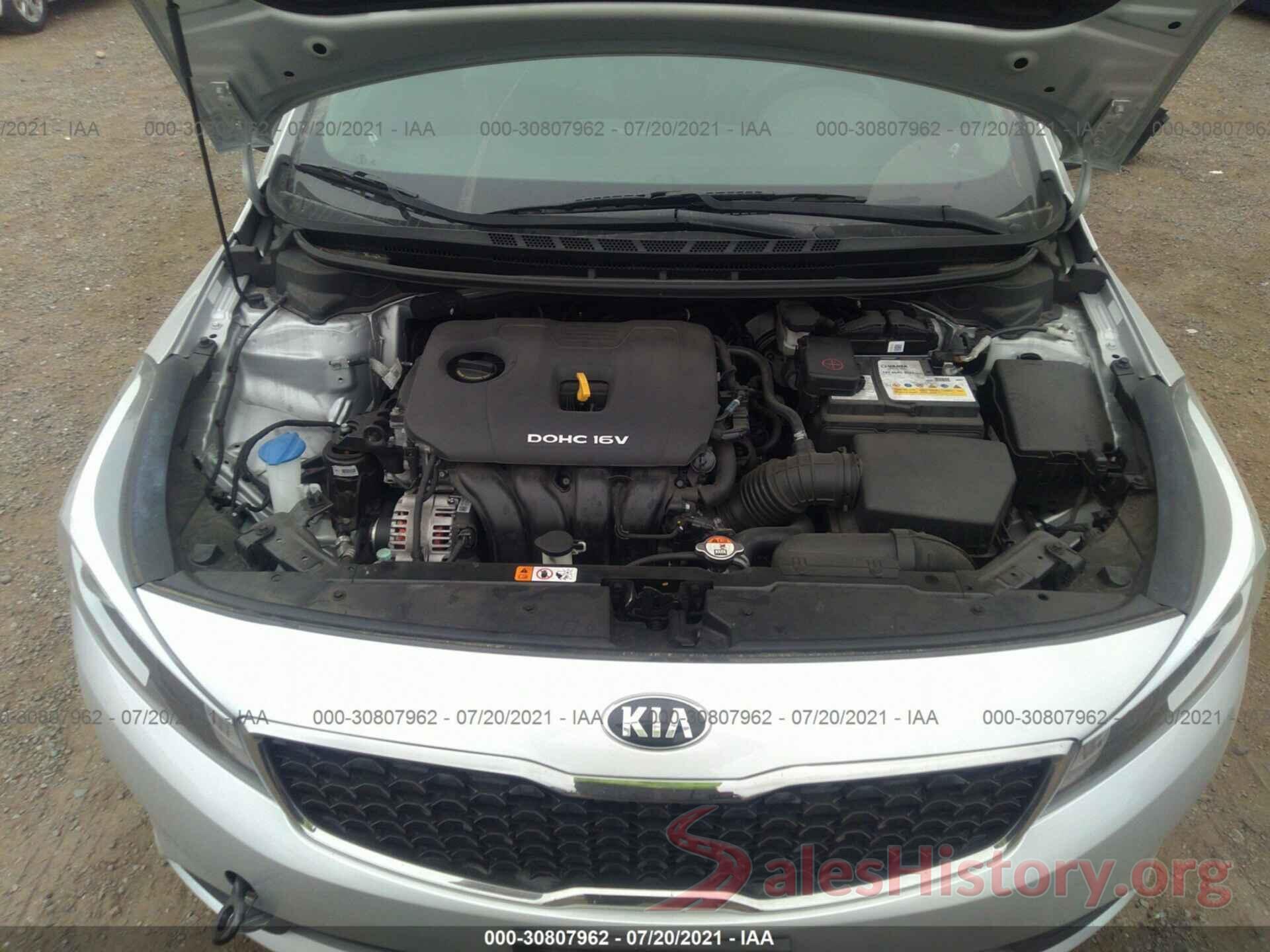 3KPFK4A77JE257429 2018 KIA FORTE