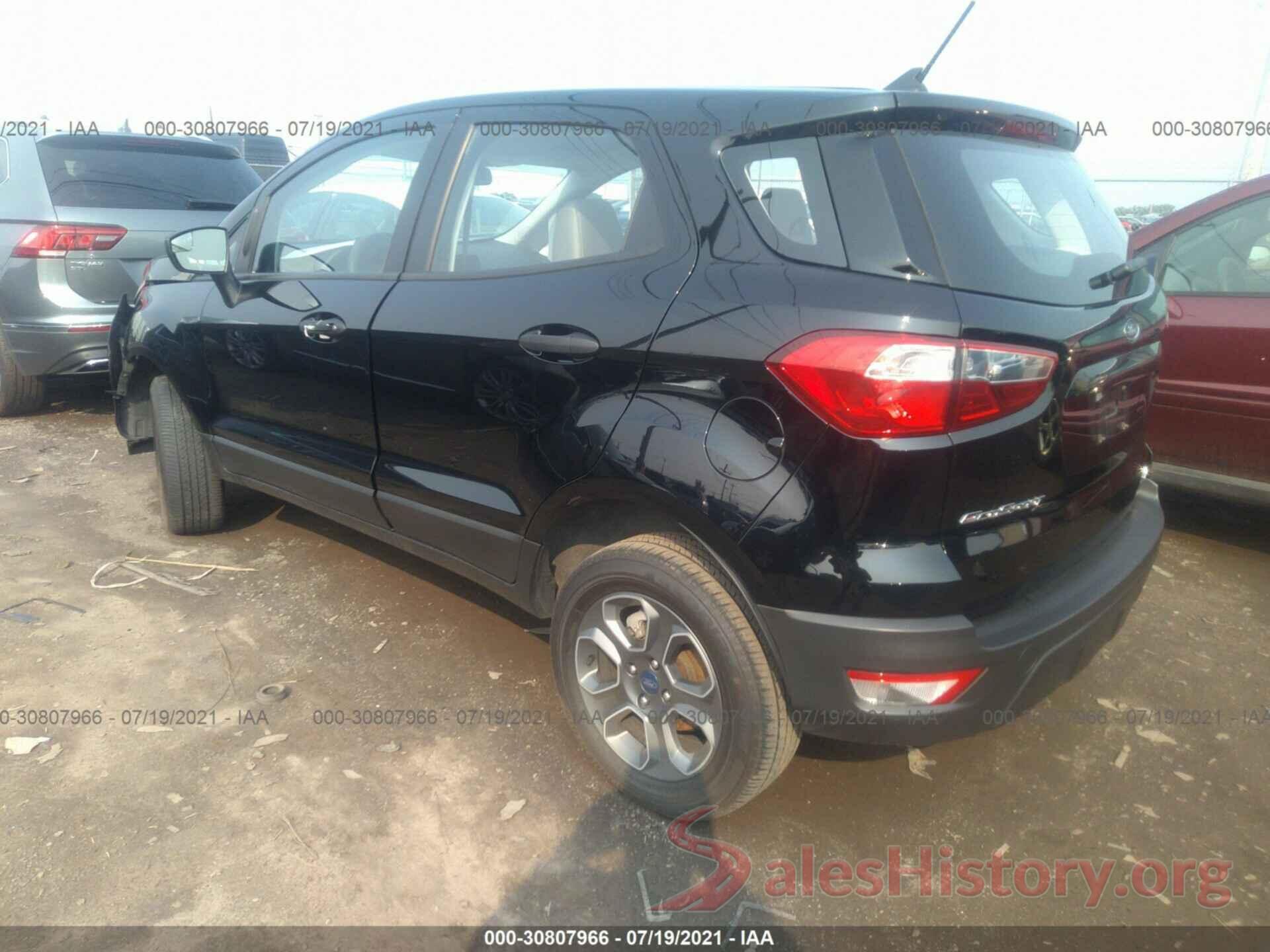 MAJ6S3FL2LC369992 2020 FORD ECOSPORT