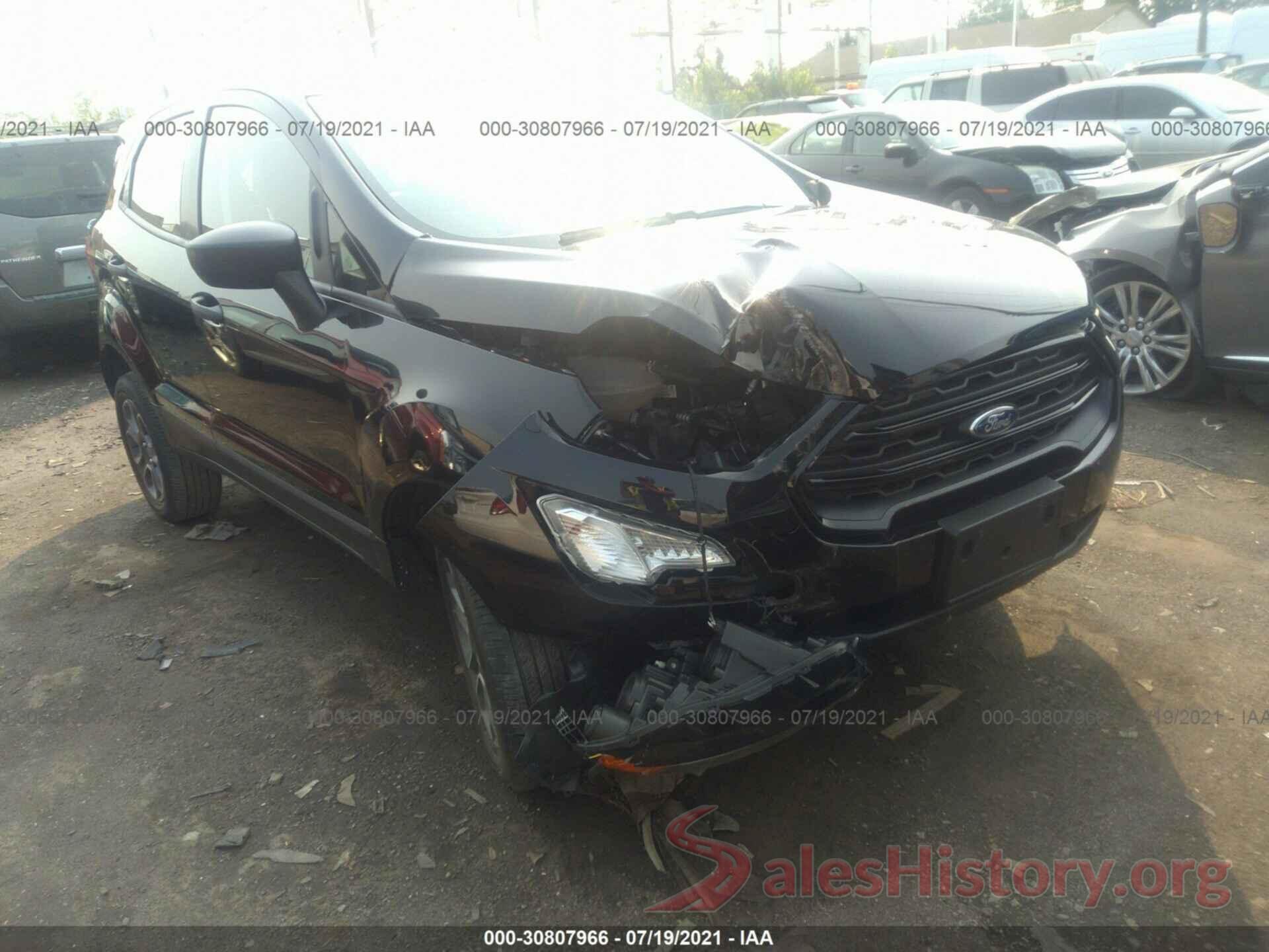 MAJ6S3FL2LC369992 2020 FORD ECOSPORT