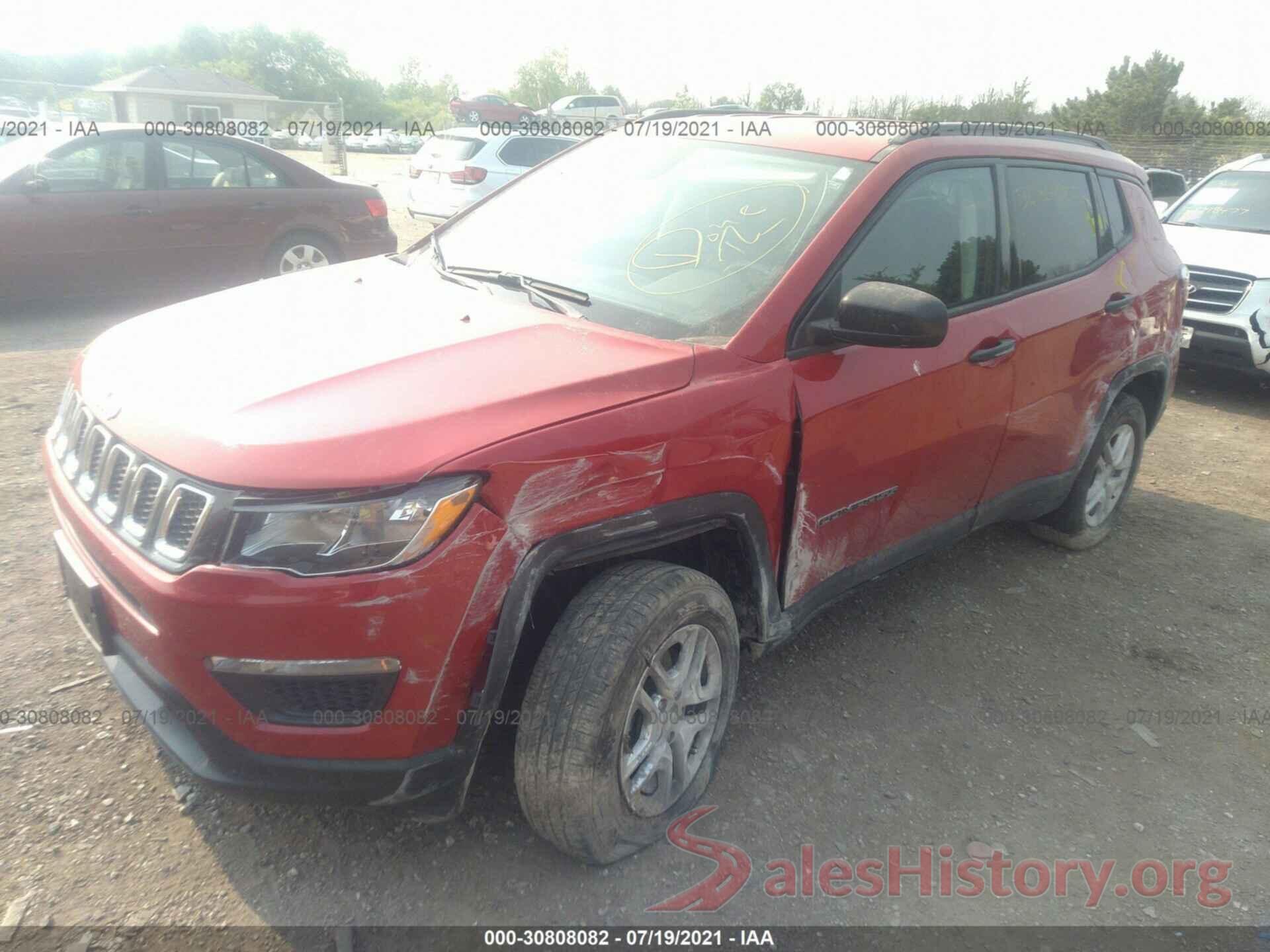 3C4NJDAB8JT131594 2018 JEEP COMPASS