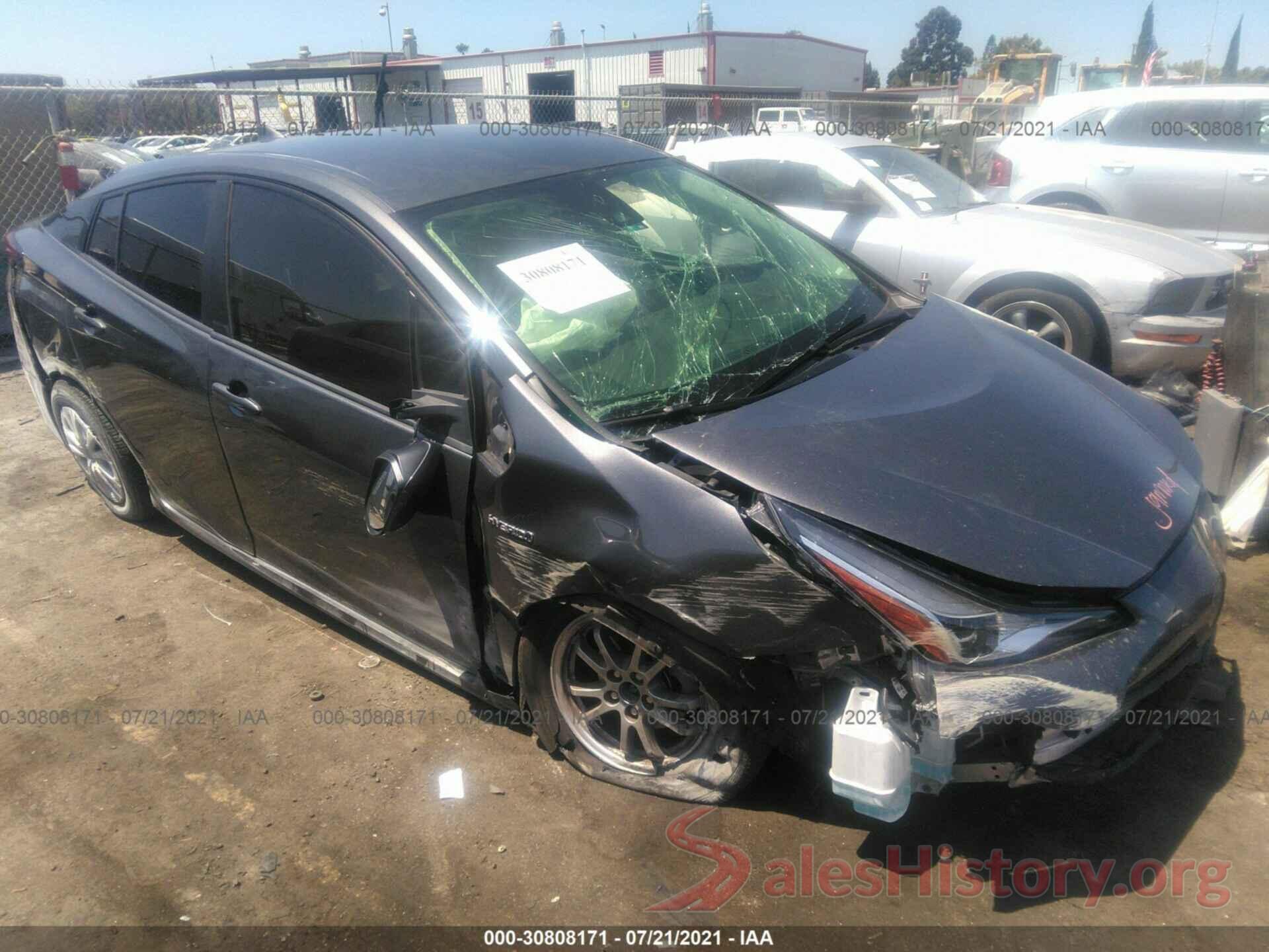 JTDKARFU9K3073938 2019 TOYOTA PRIUS