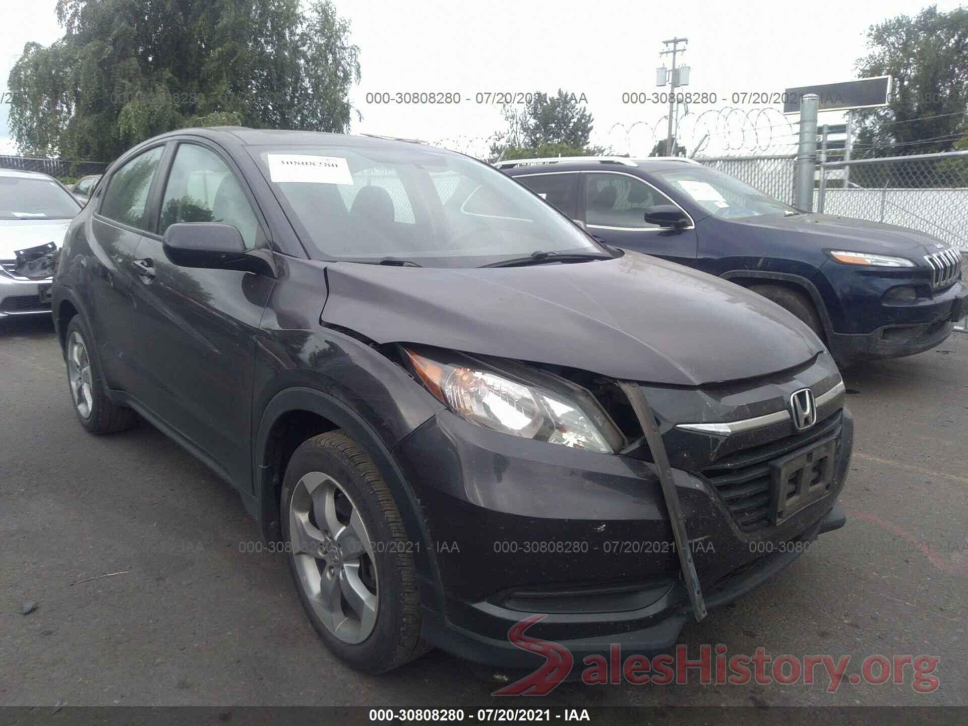 3CZRU6H39GM761589 2016 HONDA HR-V