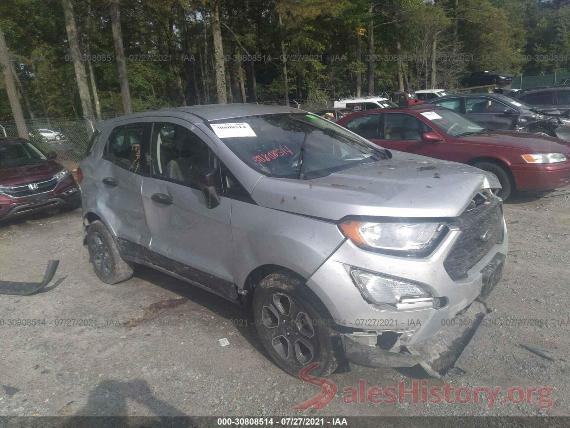 MAJ3S2FEXLC393875 2020 FORD ECOSPORT