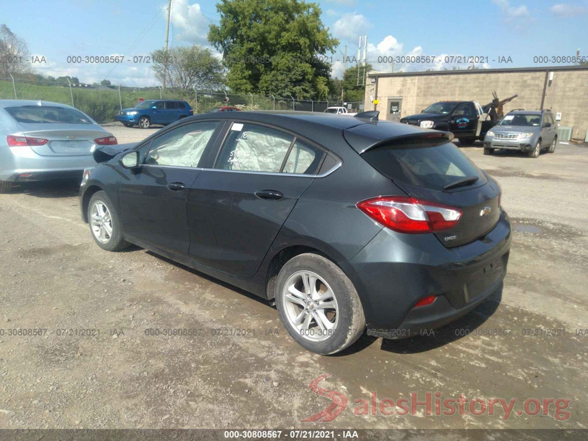 3G1BE6SM9JS619261 2018 CHEVROLET CRUZE