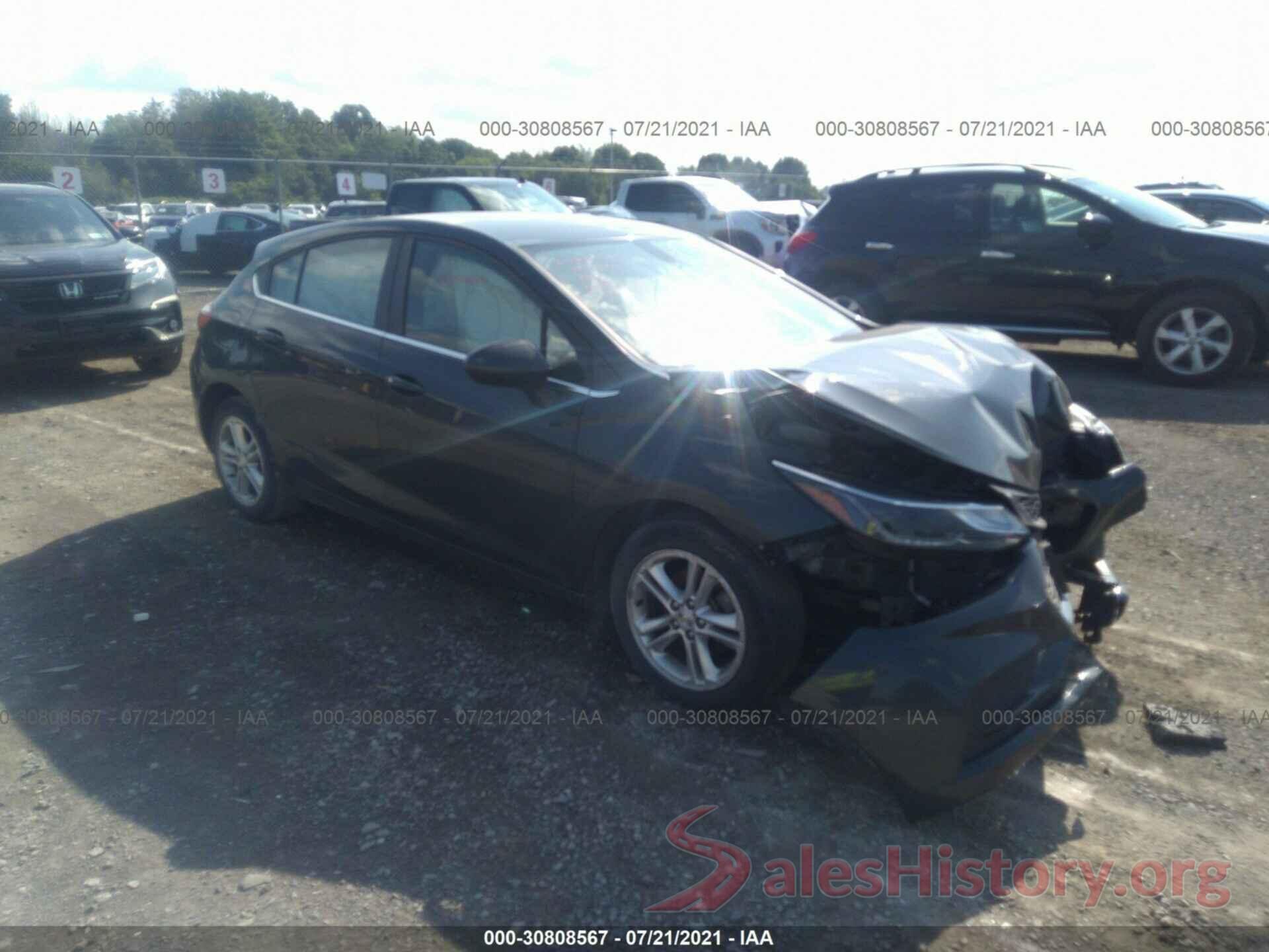 3G1BE6SM9JS619261 2018 CHEVROLET CRUZE