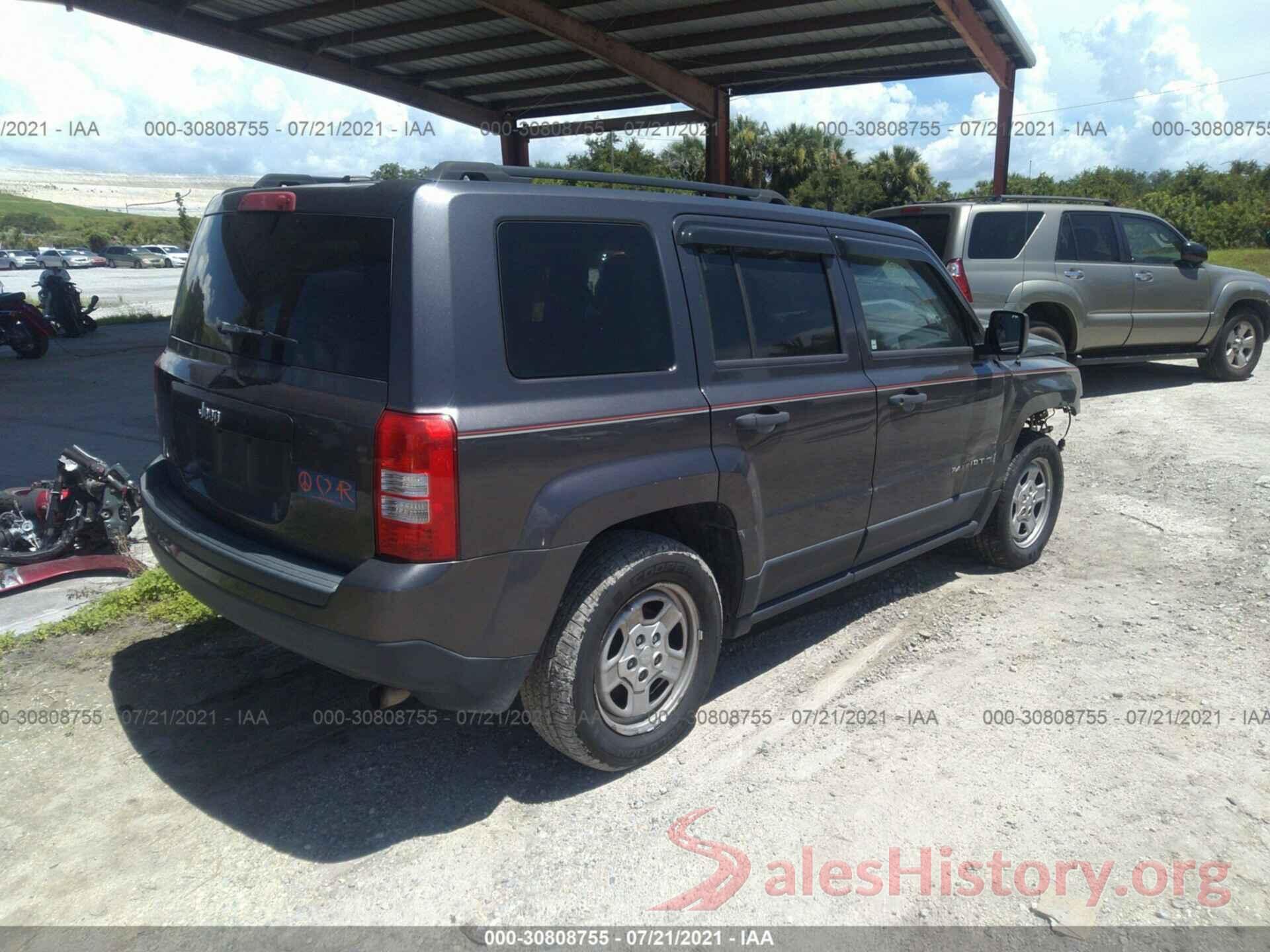 1C4NJPBA5GD526788 2016 JEEP PATRIOT