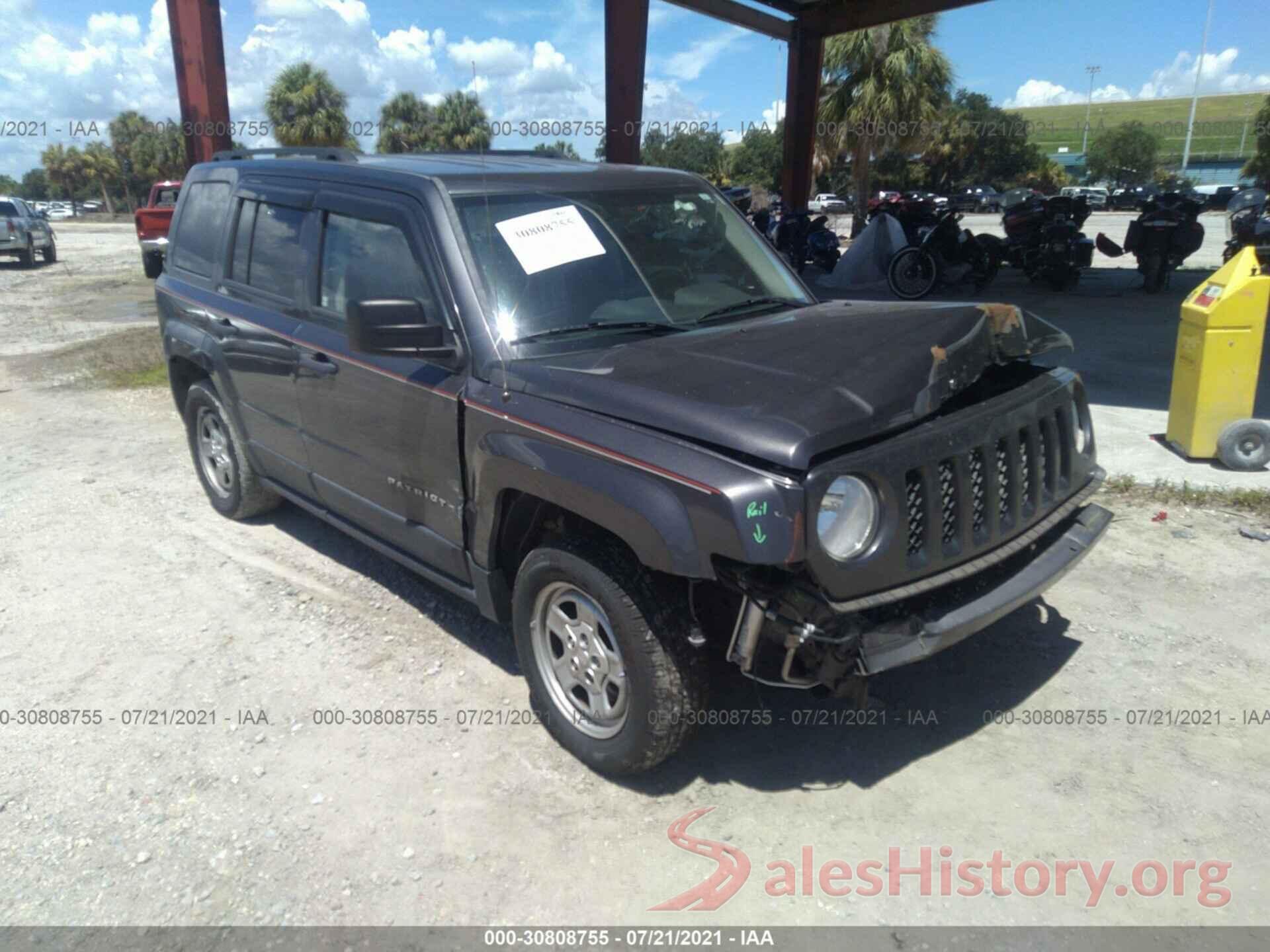 1C4NJPBA5GD526788 2016 JEEP PATRIOT