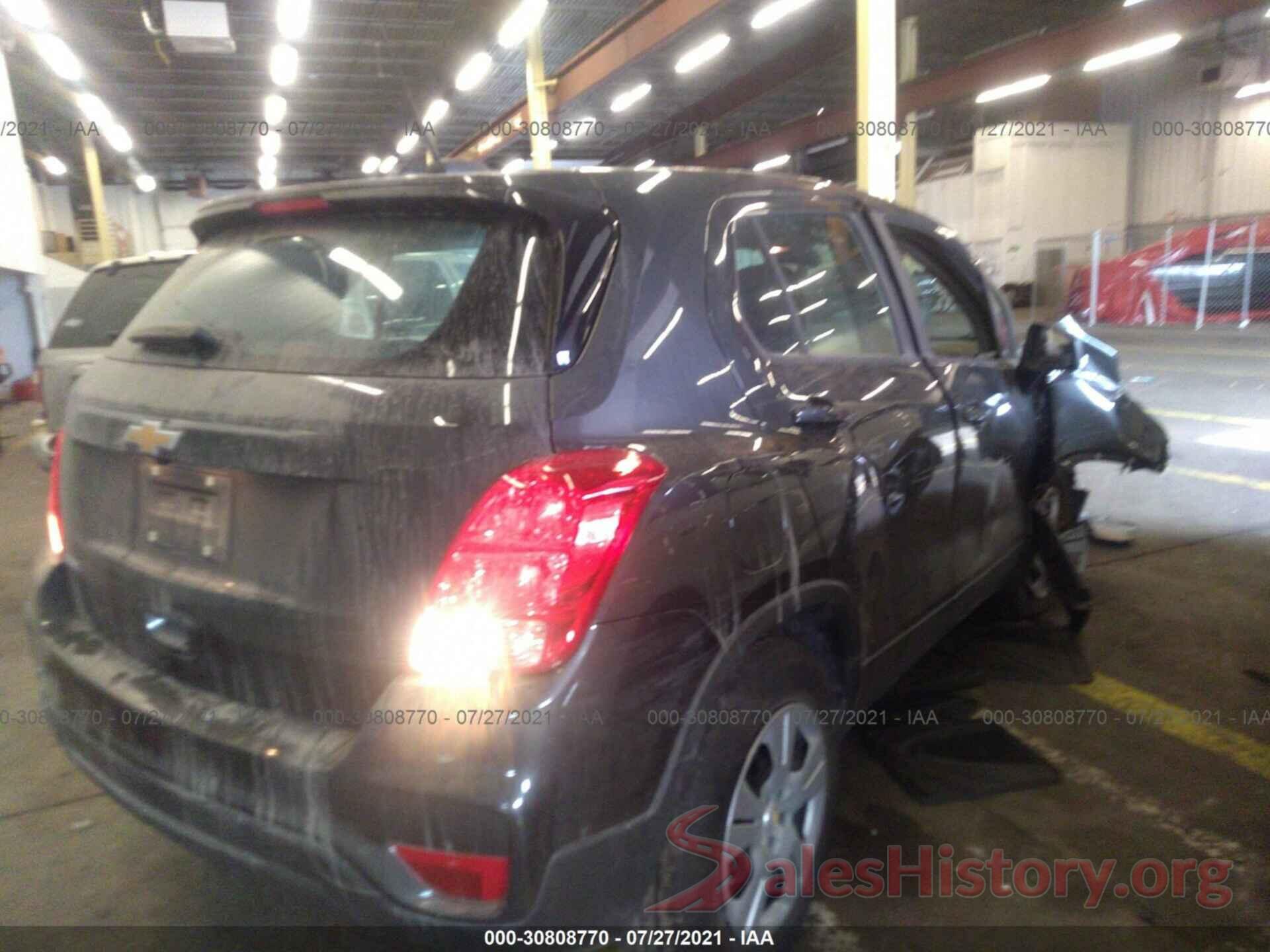 3GNCJKSB1KL113621 2019 CHEVROLET TRAX