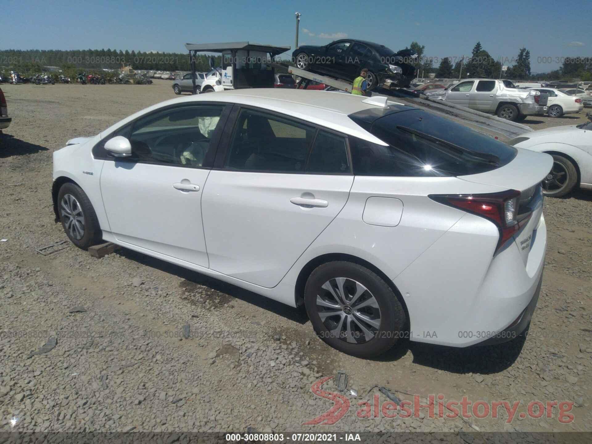 JTDL9MFU2M3025670 2021 TOYOTA PRIUS