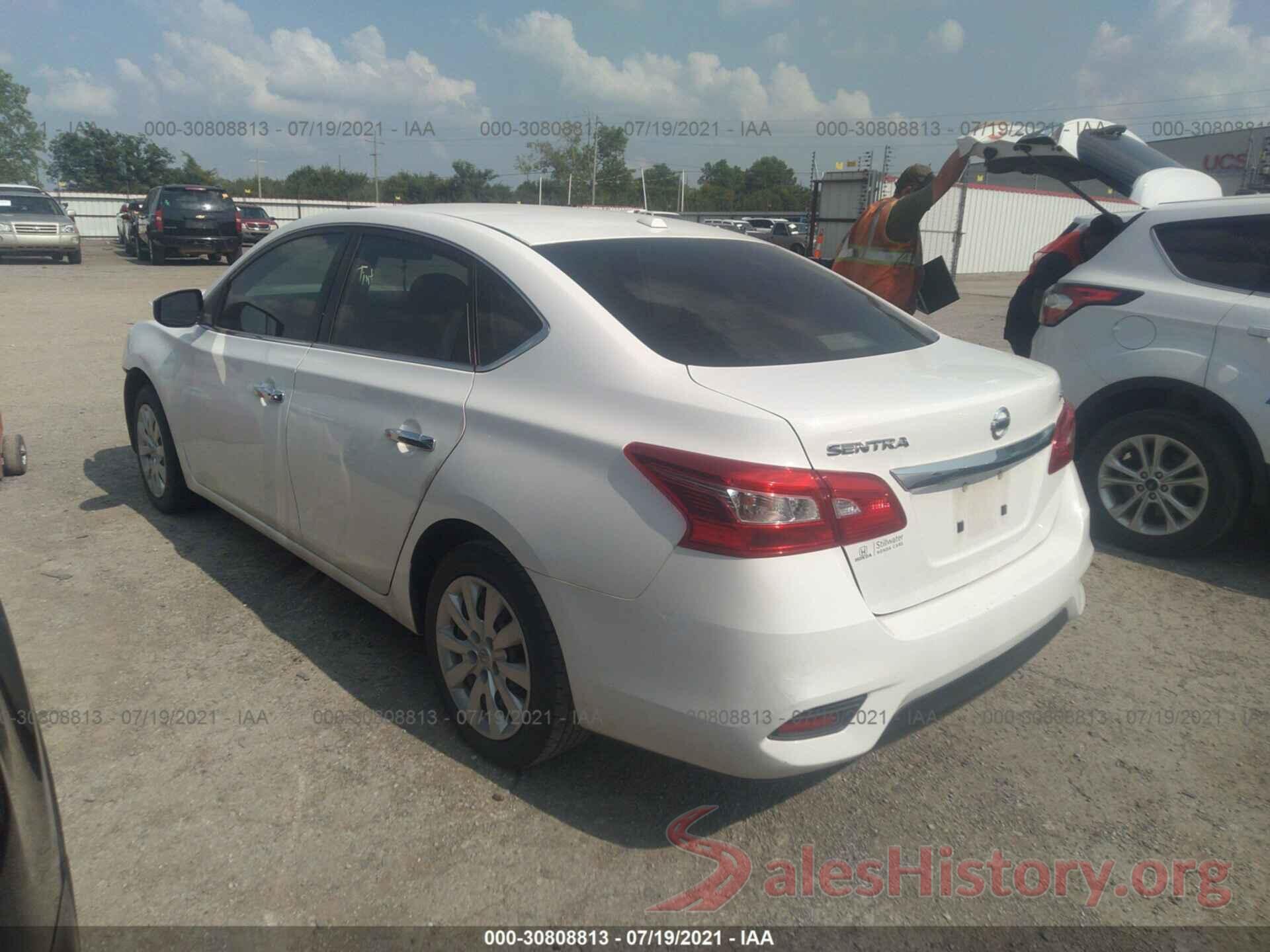 3N1AB7AP3HY268886 2017 NISSAN SENTRA