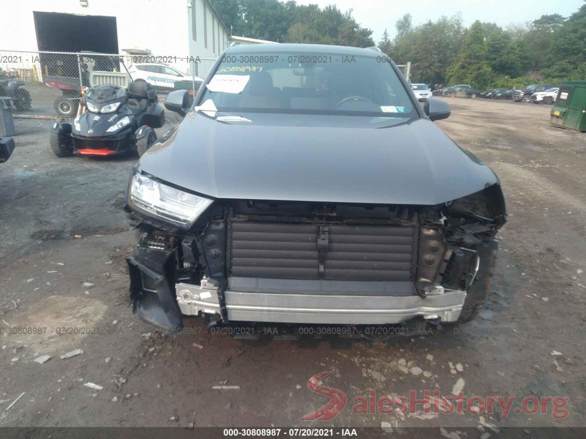 WA1LAAF71KD032885 2019 AUDI Q7