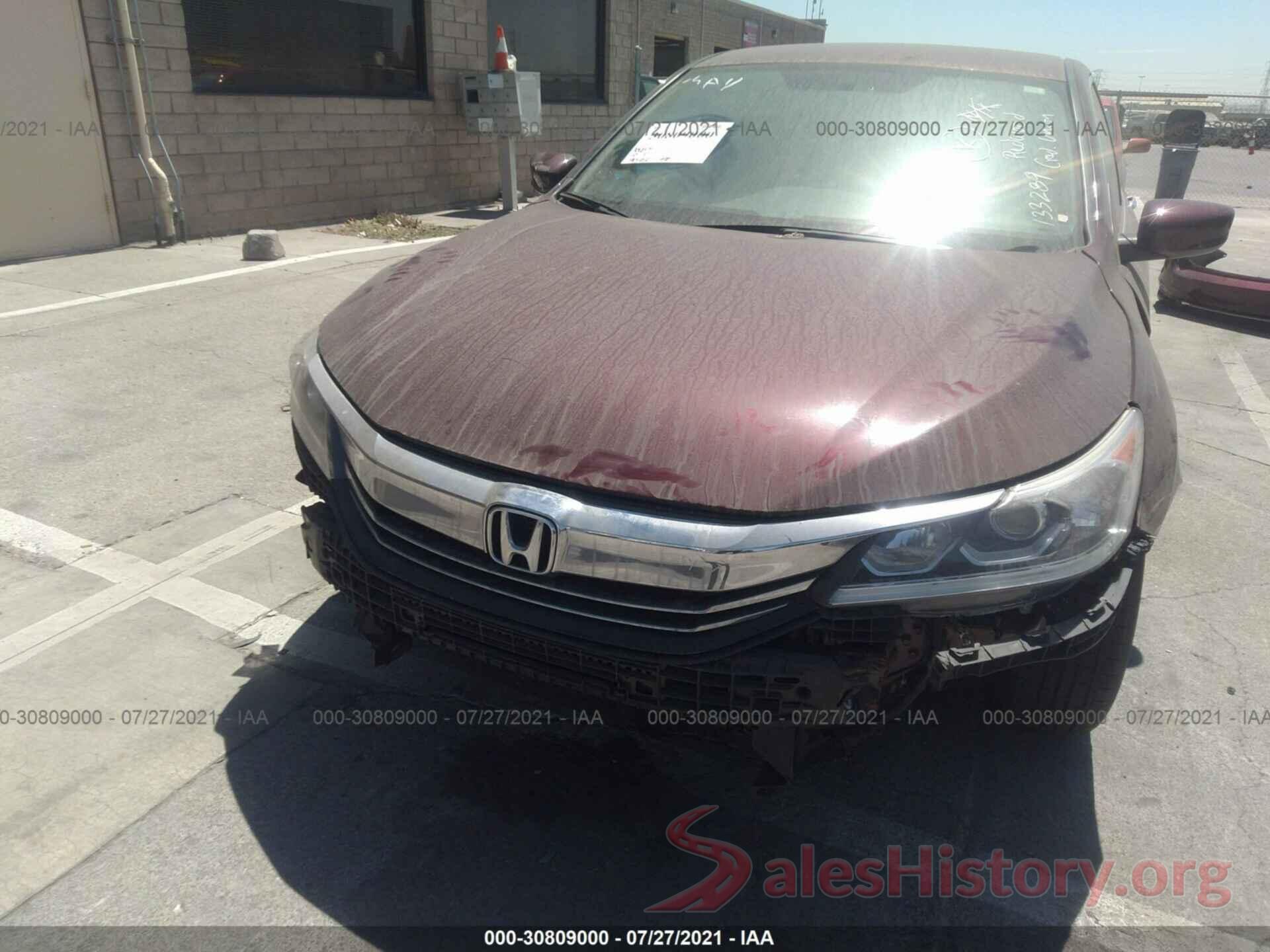 1HGCR2F31HA133289 2017 HONDA ACCORD SEDAN