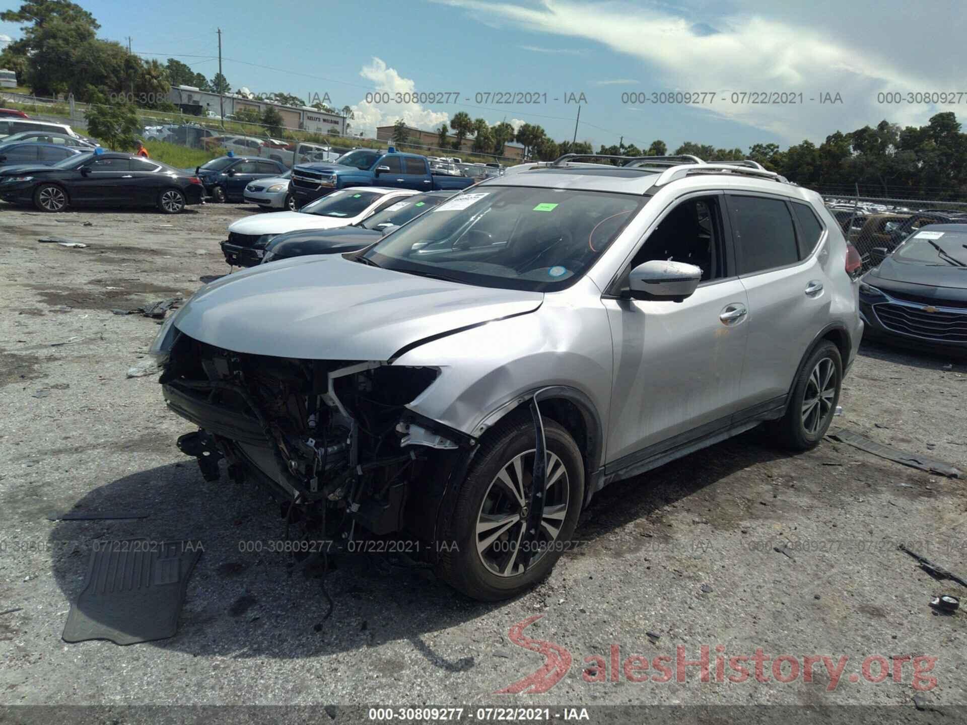 JN8AT2MT5KW504852 2019 NISSAN ROGUE