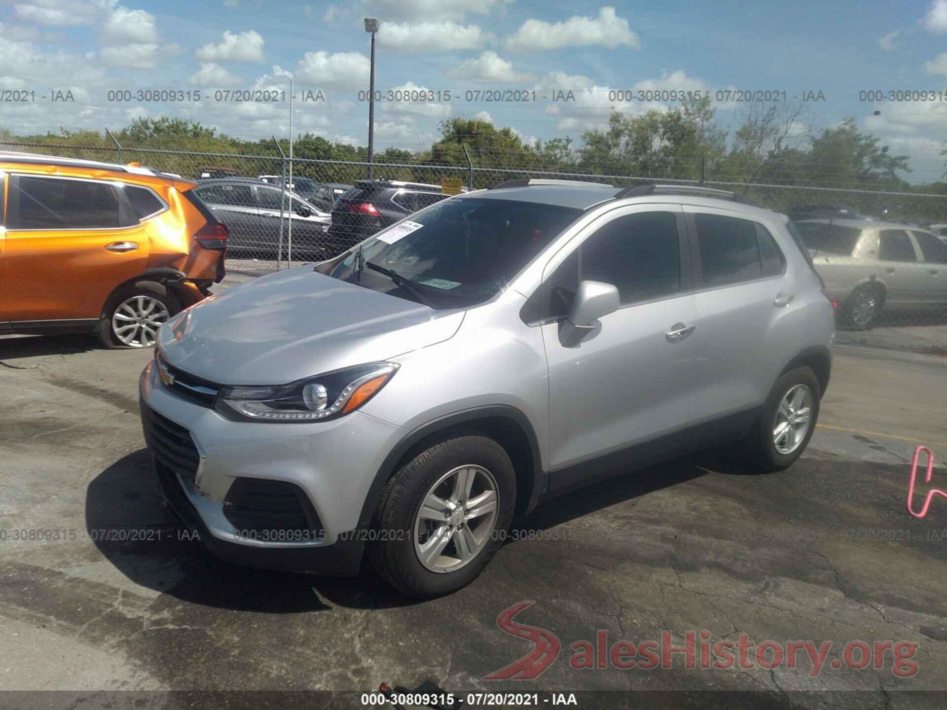 KL7CJLSB8LB031061 2020 CHEVROLET TRAX