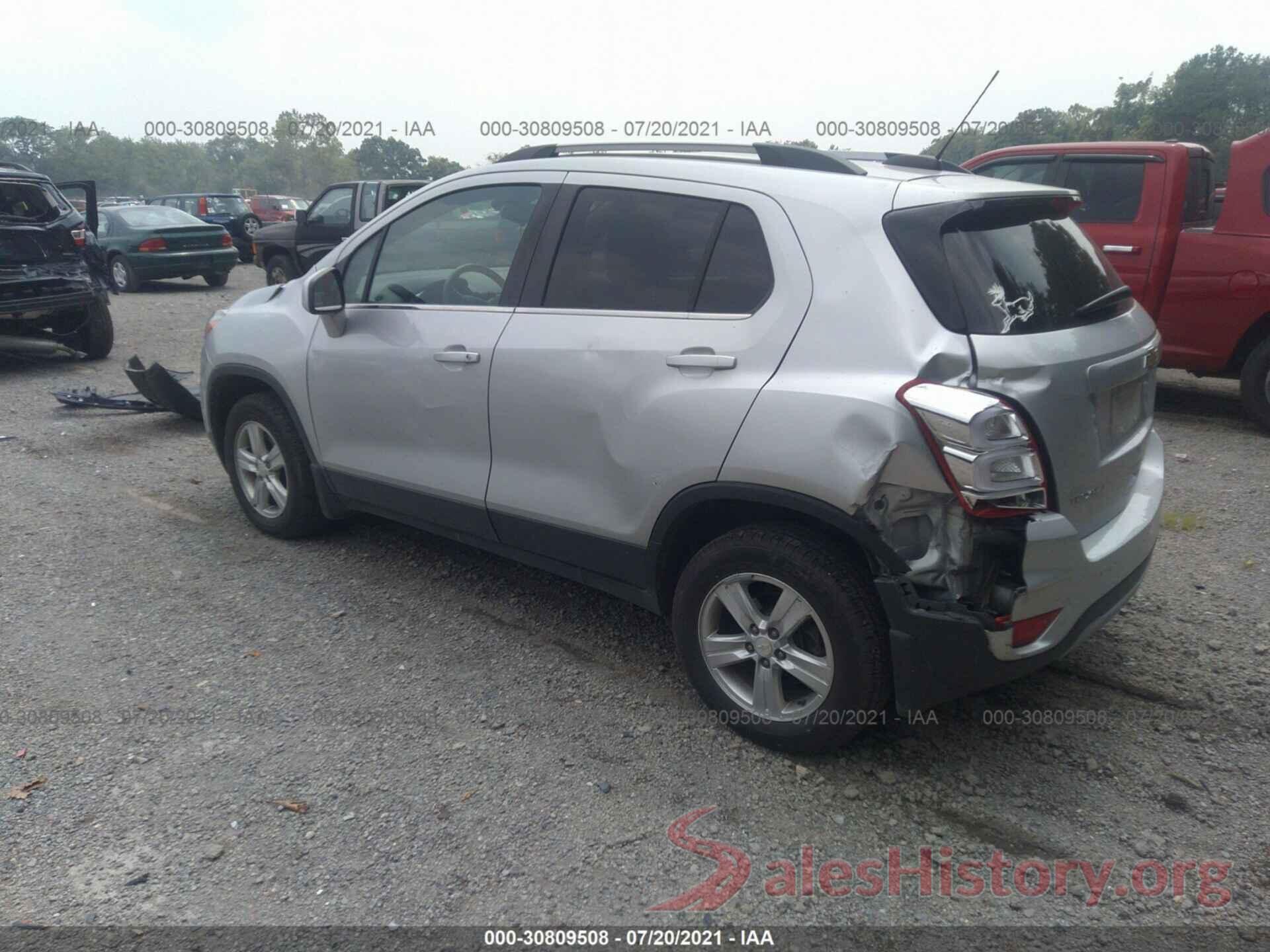 3GNCJPSB2HL287901 2017 CHEVROLET TRAX