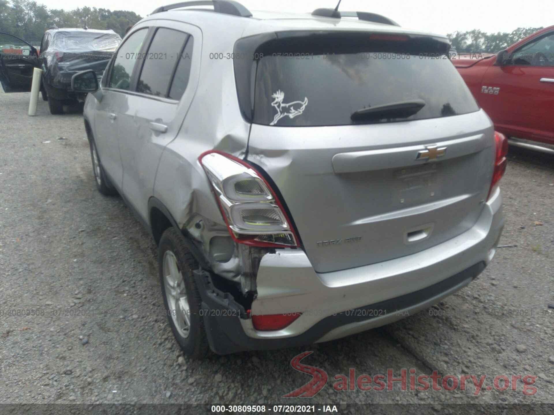 3GNCJPSB2HL287901 2017 CHEVROLET TRAX