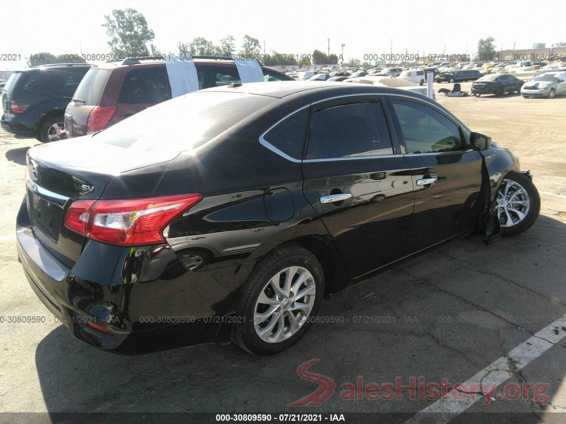 3N1AB7AP6KY421638 2019 NISSAN SENTRA