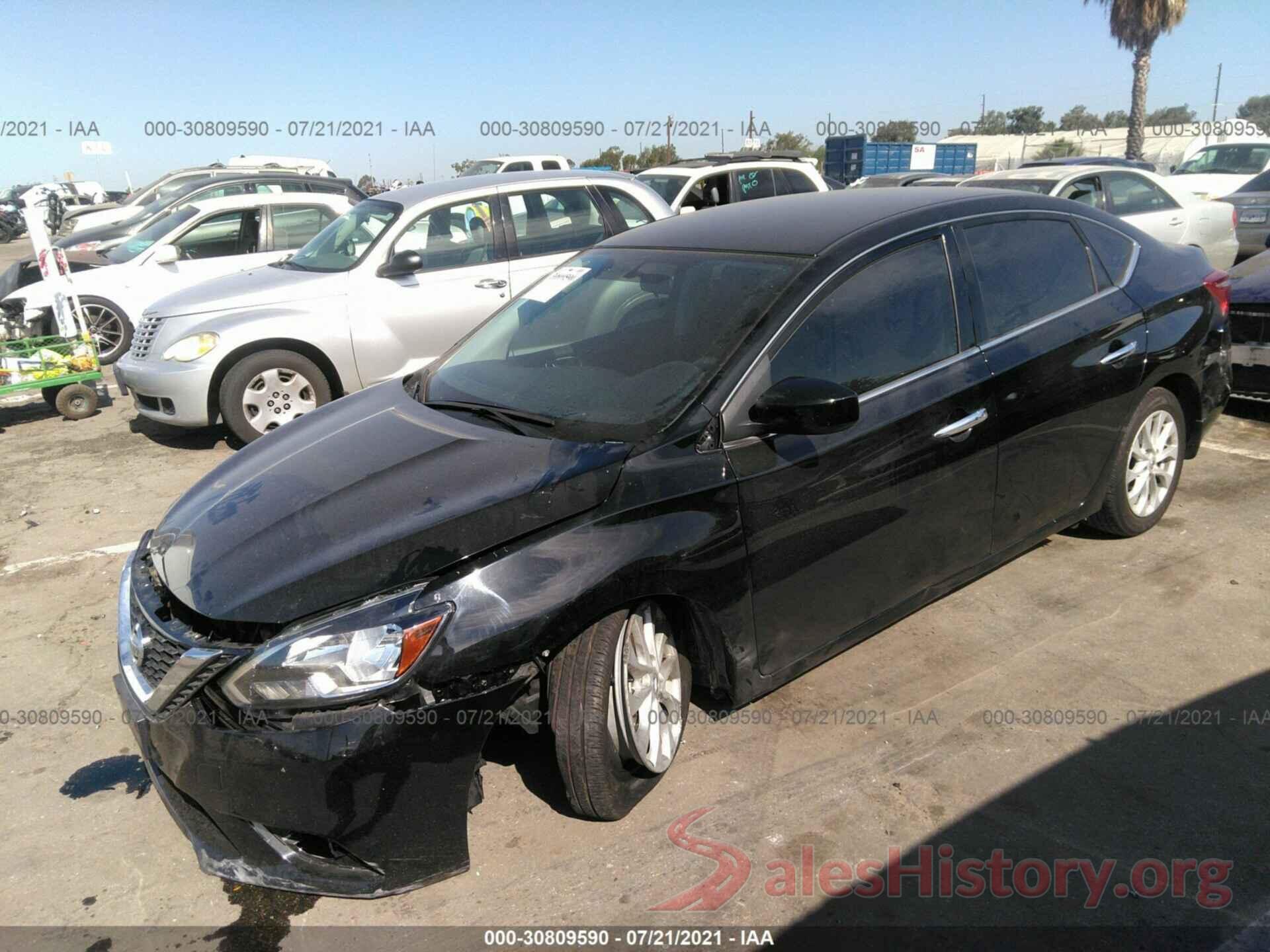 3N1AB7AP6KY421638 2019 NISSAN SENTRA