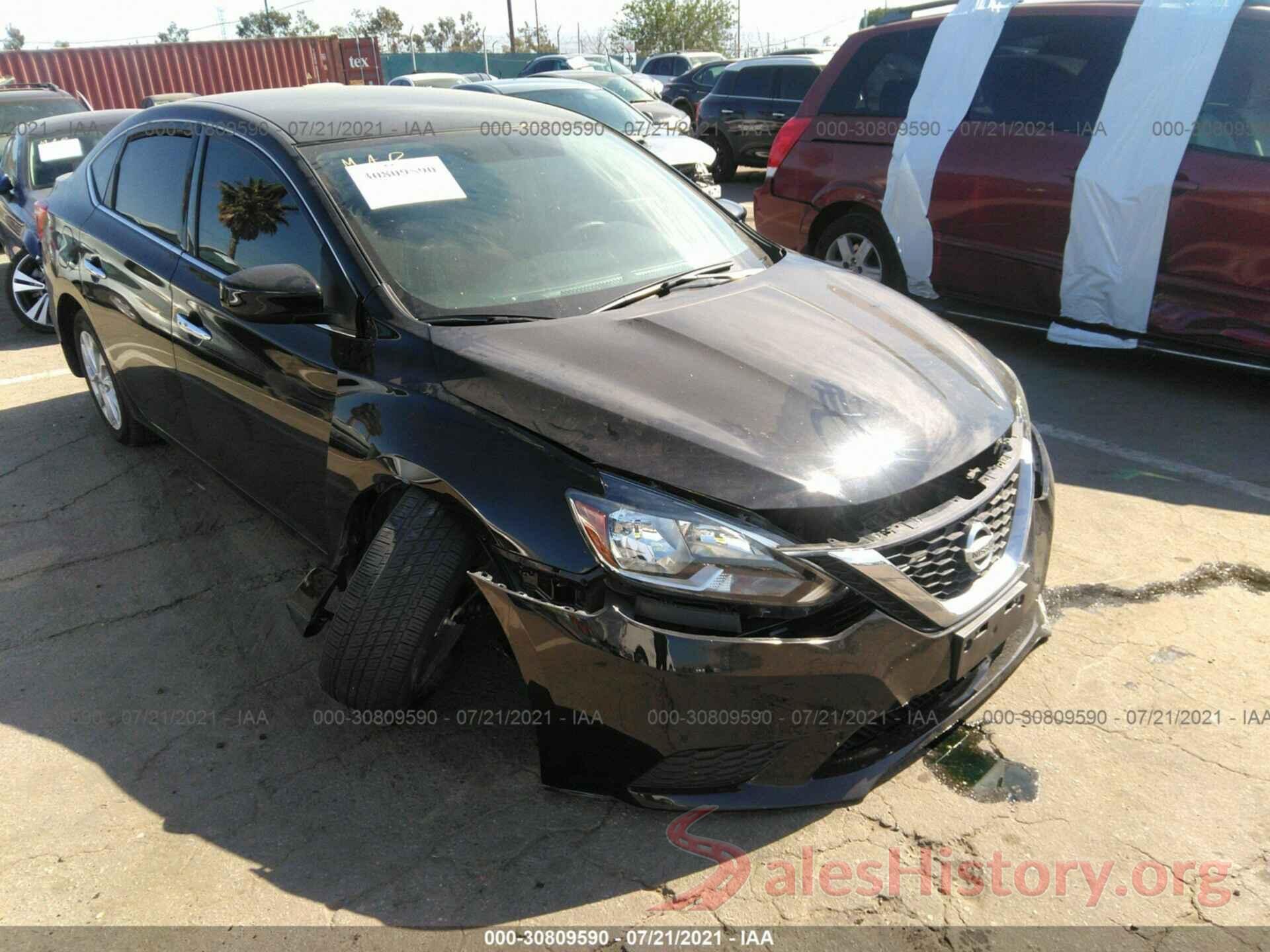 3N1AB7AP6KY421638 2019 NISSAN SENTRA