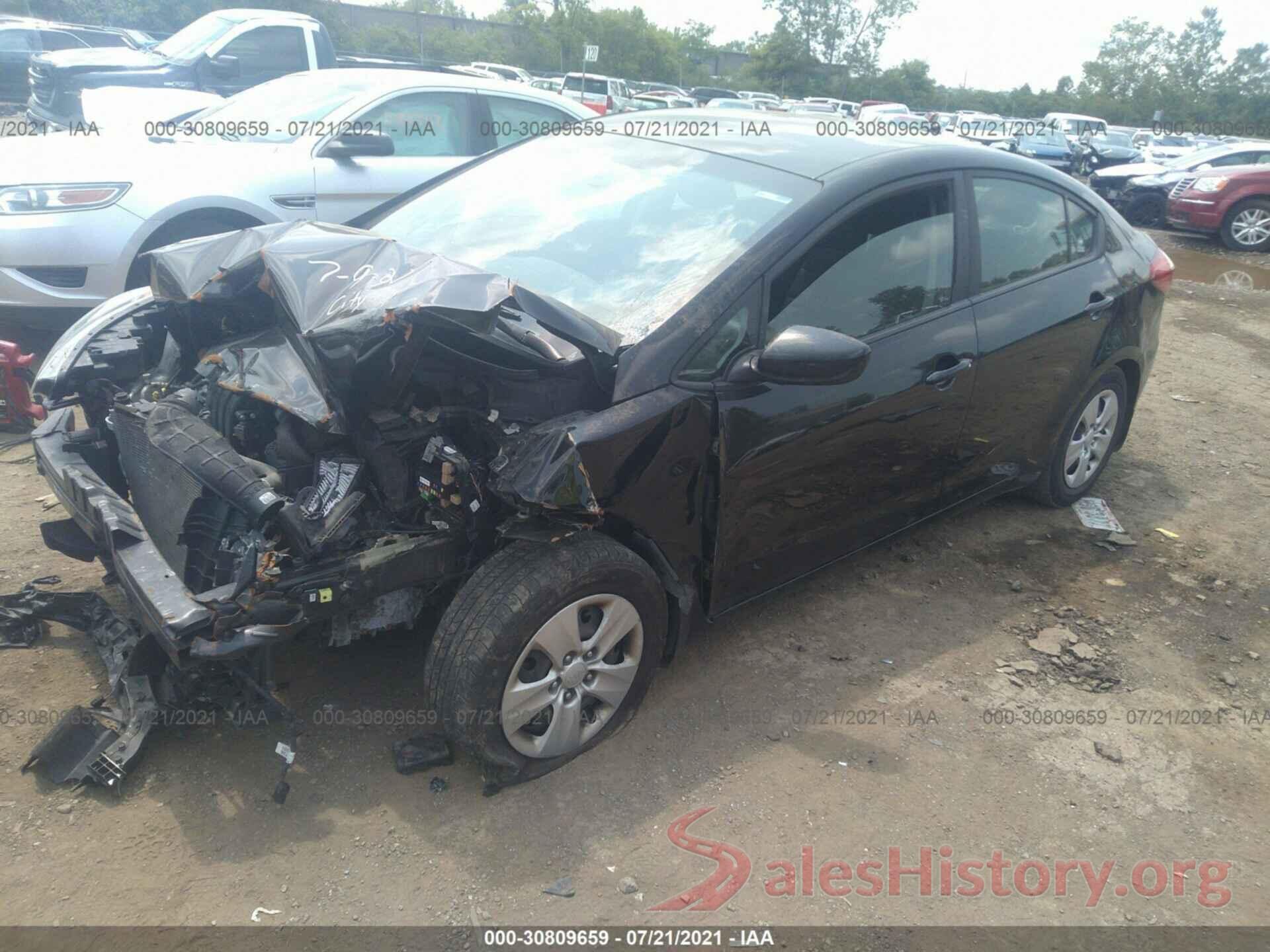 KNAFK4A63G5615215 2016 KIA FORTE