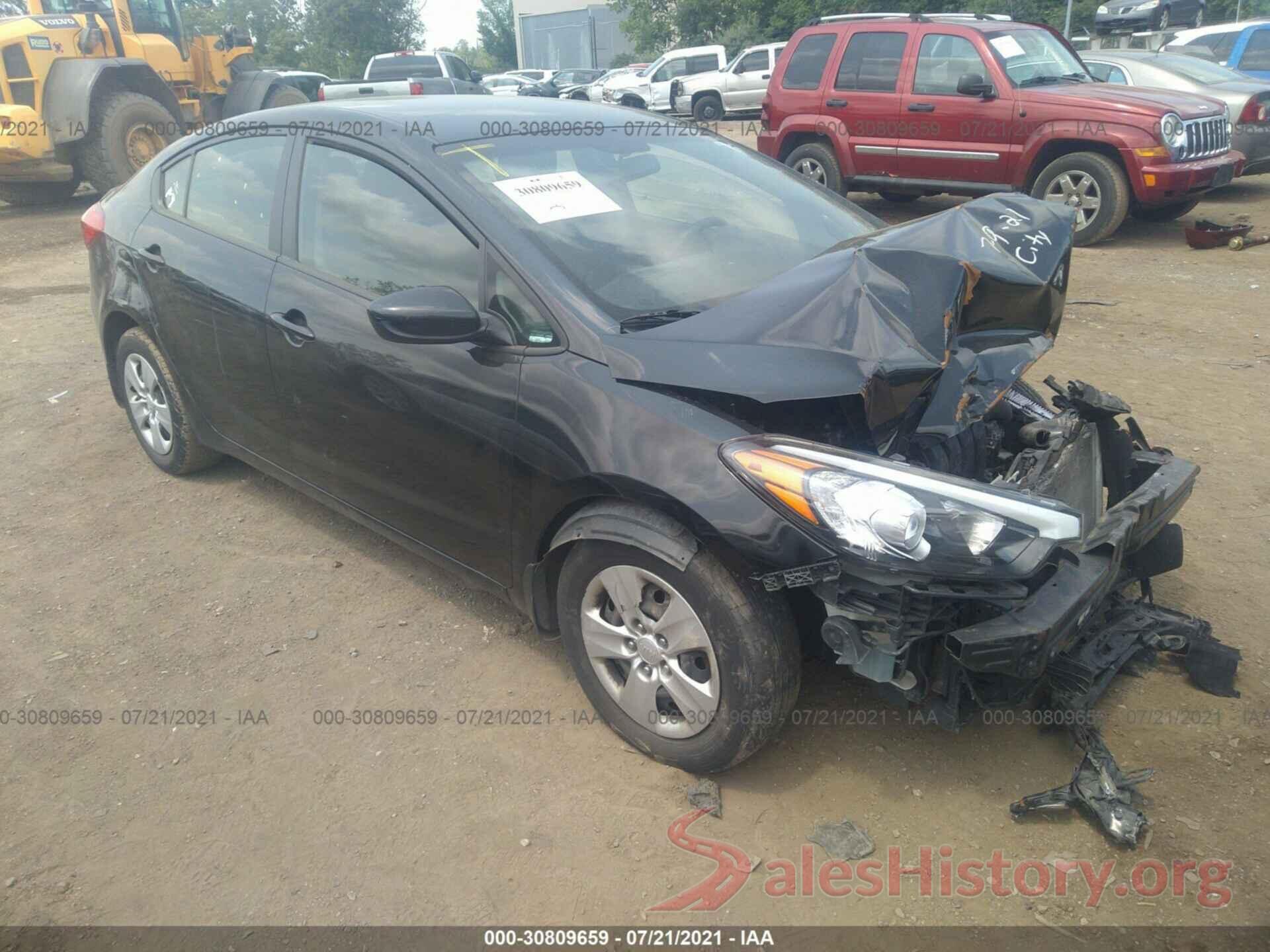 KNAFK4A63G5615215 2016 KIA FORTE