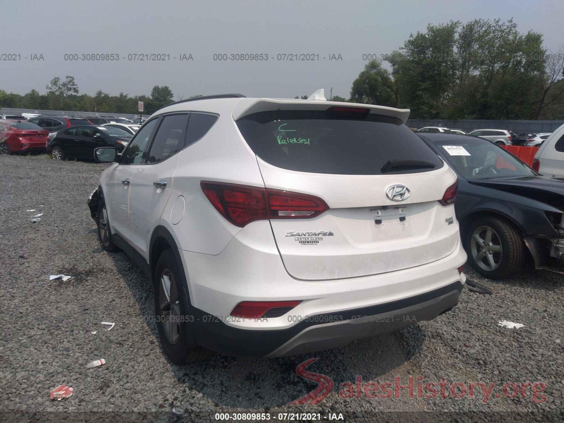 5NMZUDLB5HH048721 2017 HYUNDAI SANTA FE SPORT